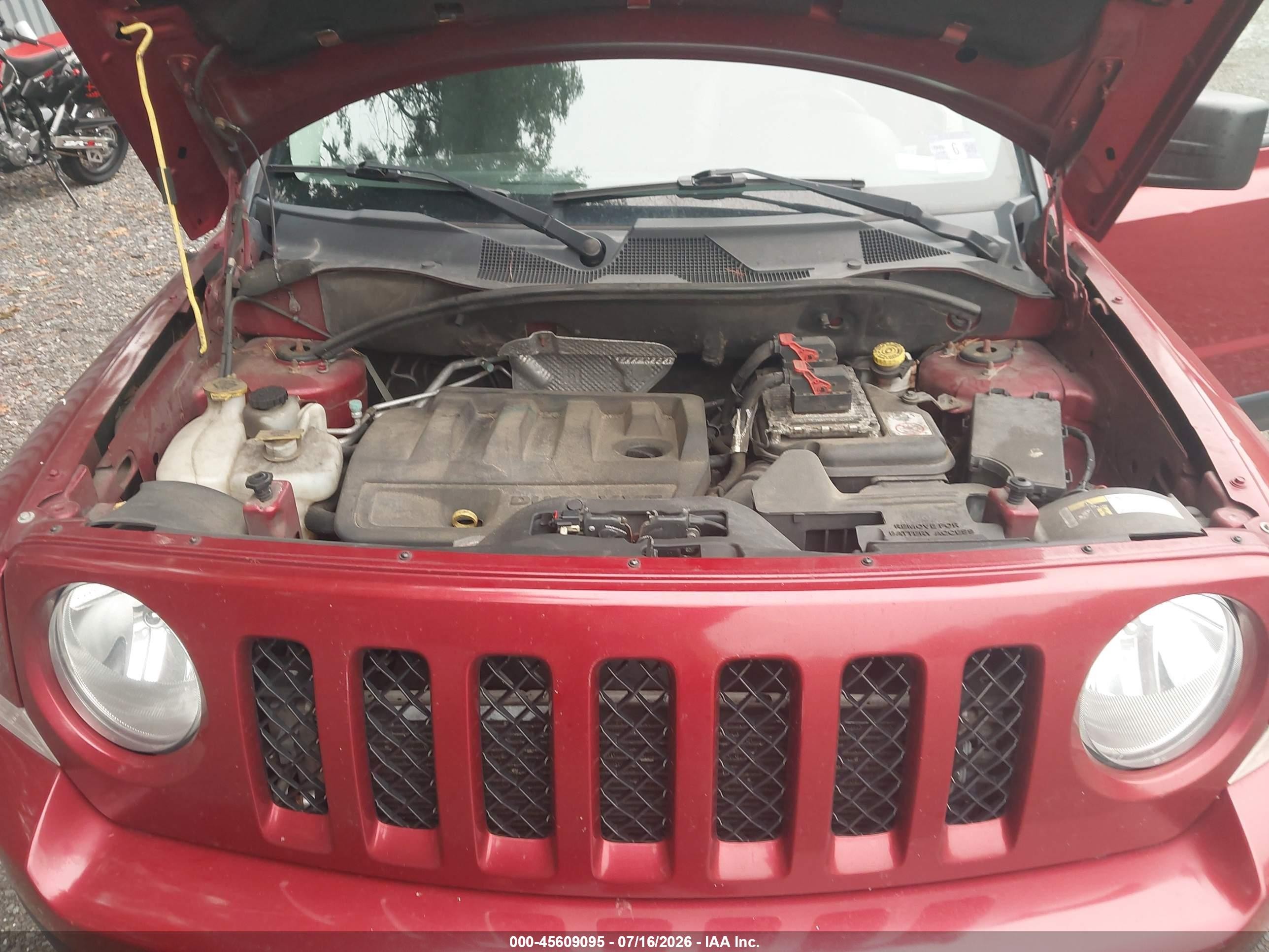 2015 Jeep Patriot High Altitude Edition Красный vin: 1C4NJRFB2FD272616