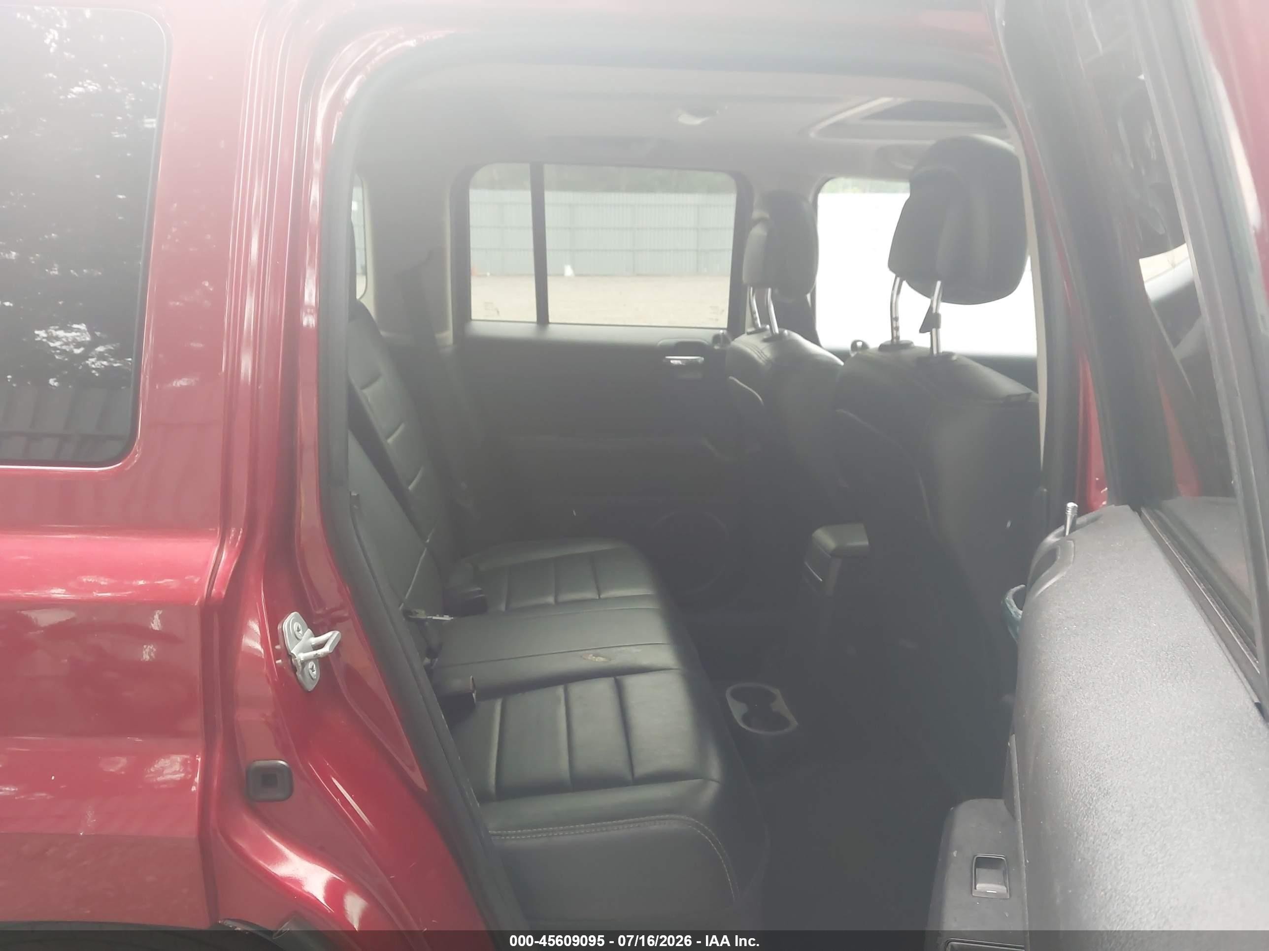 2015 Jeep Patriot High Altitude Edition Красный vin: 1C4NJRFB2FD272616