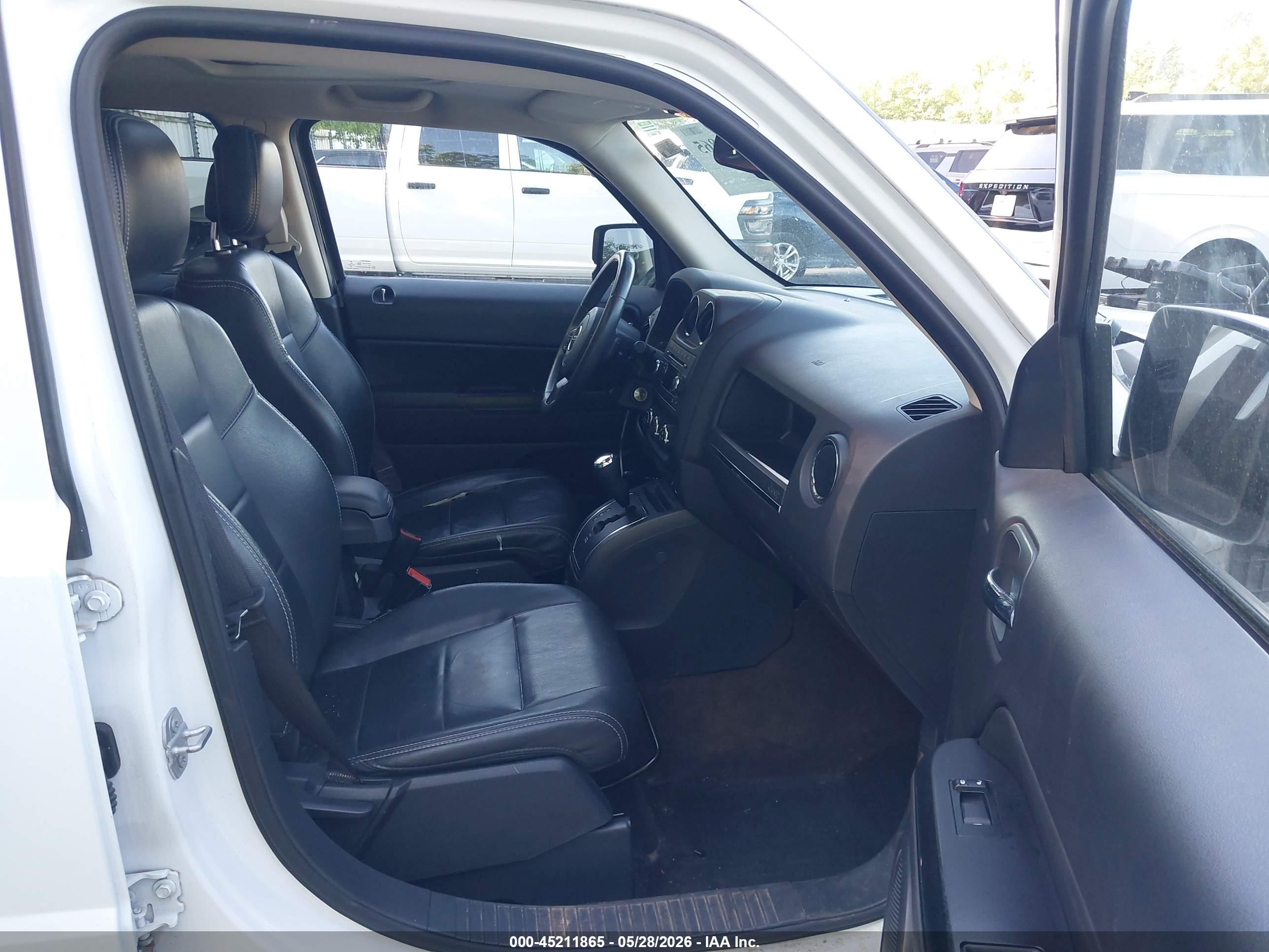 2015 Jeep Patriot High Altitude Edition White vin: 1C4NJRFB2FD317666