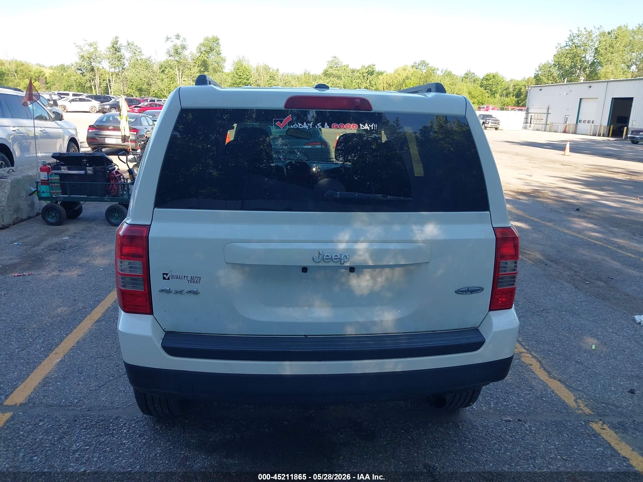 2015 Jeep Patriot High Altitude Edition White vin: 1C4NJRFB2FD317666