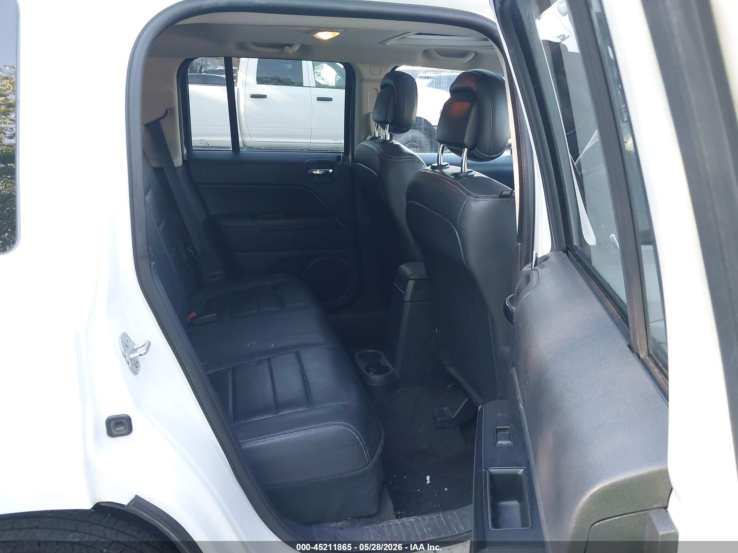 2015 Jeep Patriot High Altitude Edition White vin: 1C4NJRFB2FD317666