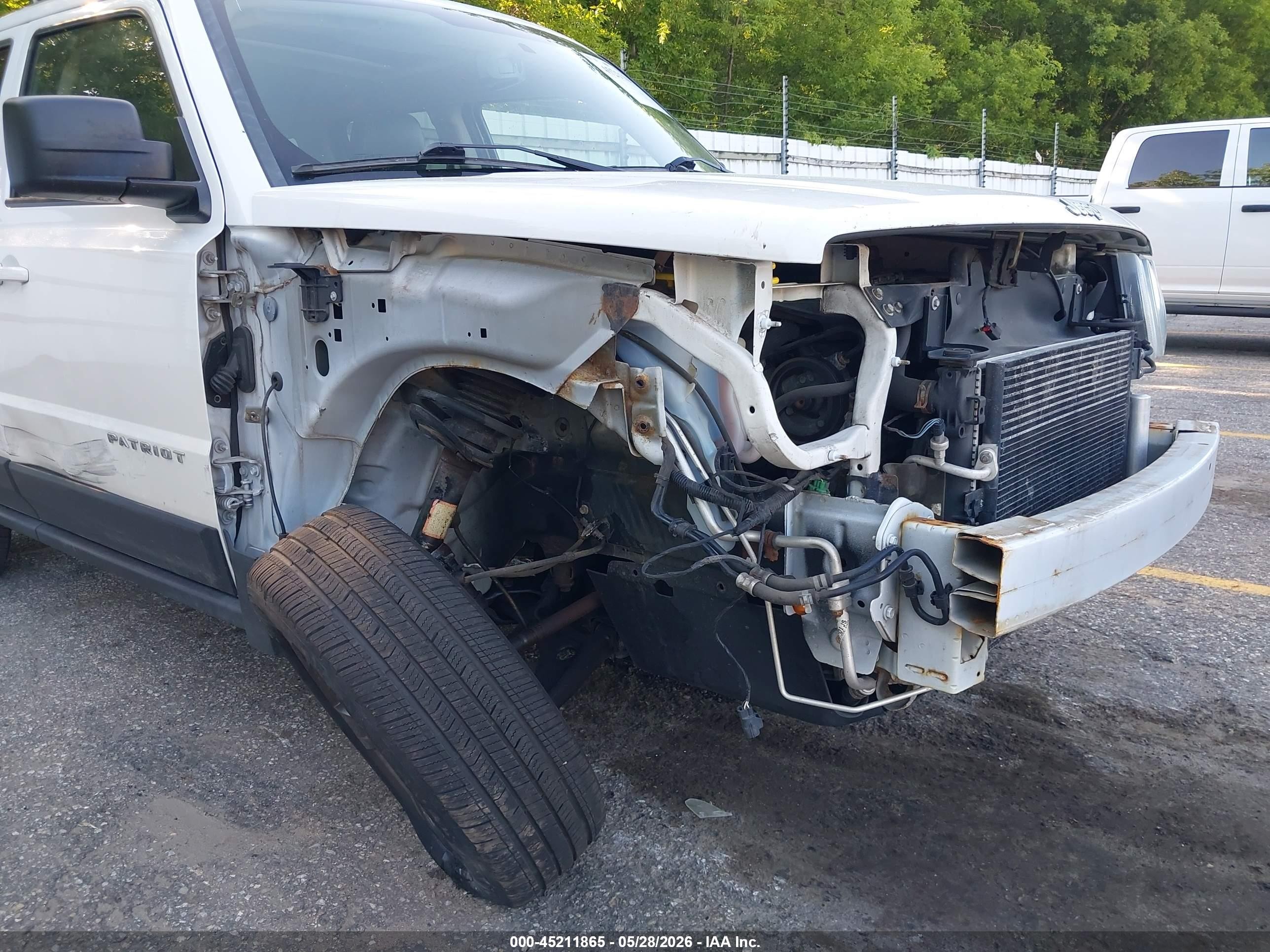 2015 Jeep Patriot High Altitude Edition White vin: 1C4NJRFB2FD317666