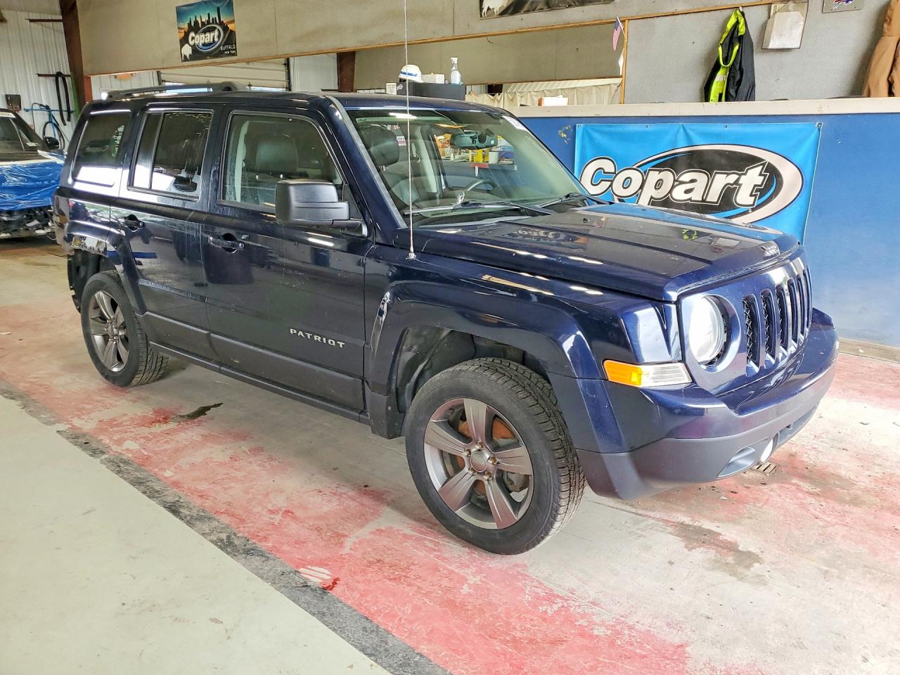 2015 Jeep Patriot Latitude Blue vin: 1C4NJRFB2FD339957