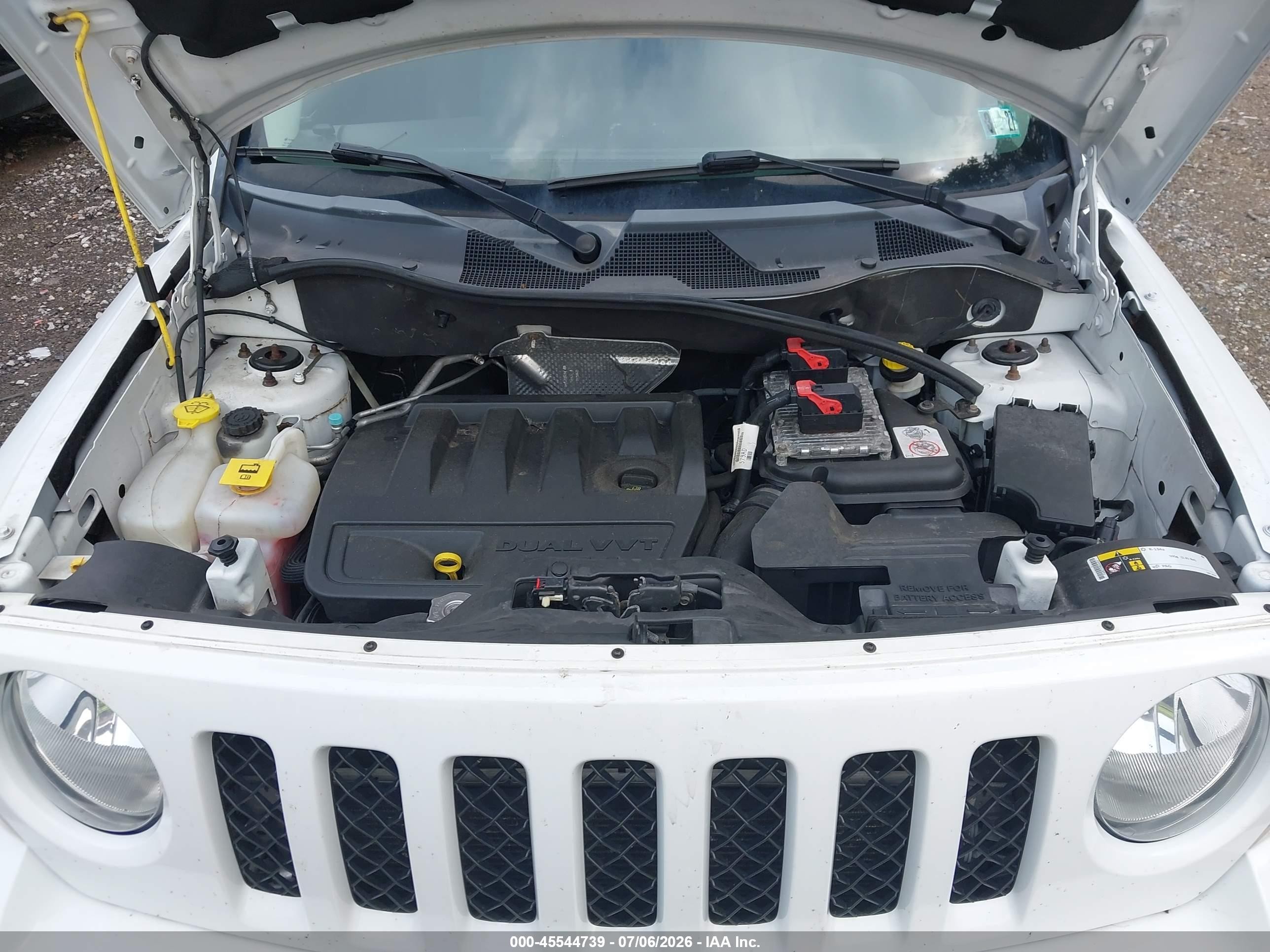 2015 Jeep Patriot High Altitude Edition White vin: 1C4NJRFB2FD370450