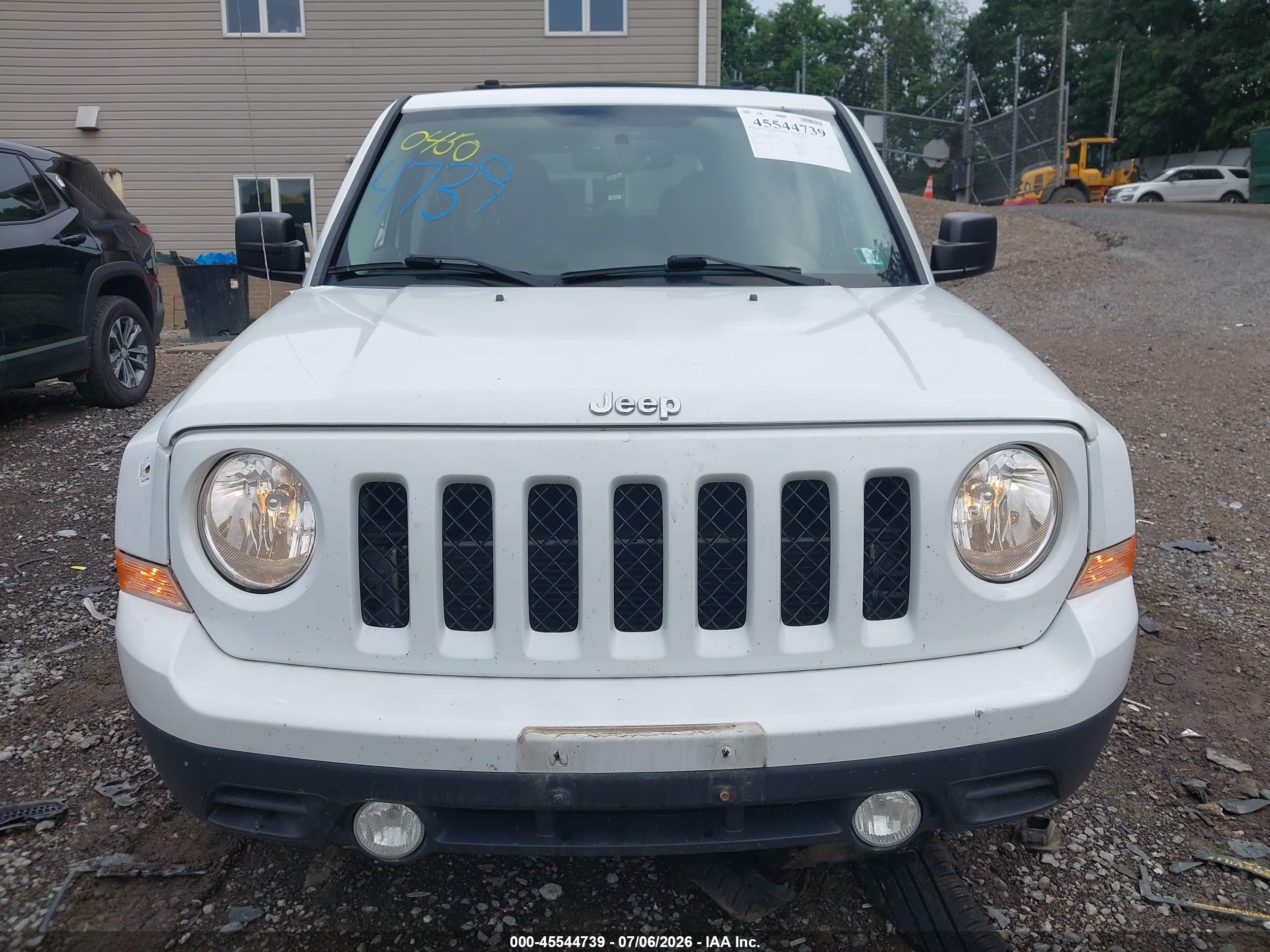 2015 Jeep Patriot High Altitude Edition White vin: 1C4NJRFB2FD370450