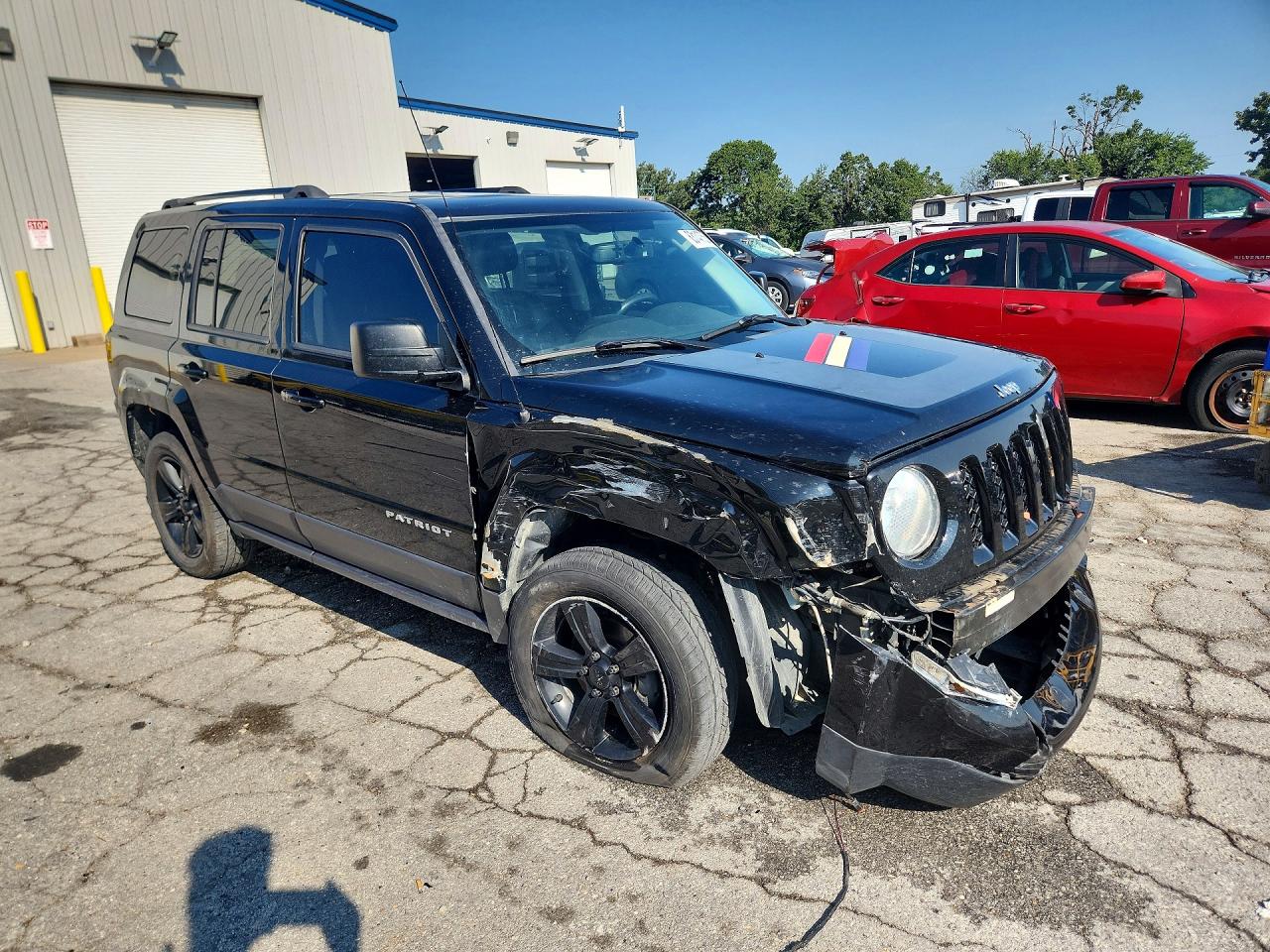 2016 Jeep Patriot Latitude Black vin: 1C4NJRFB2GD697108