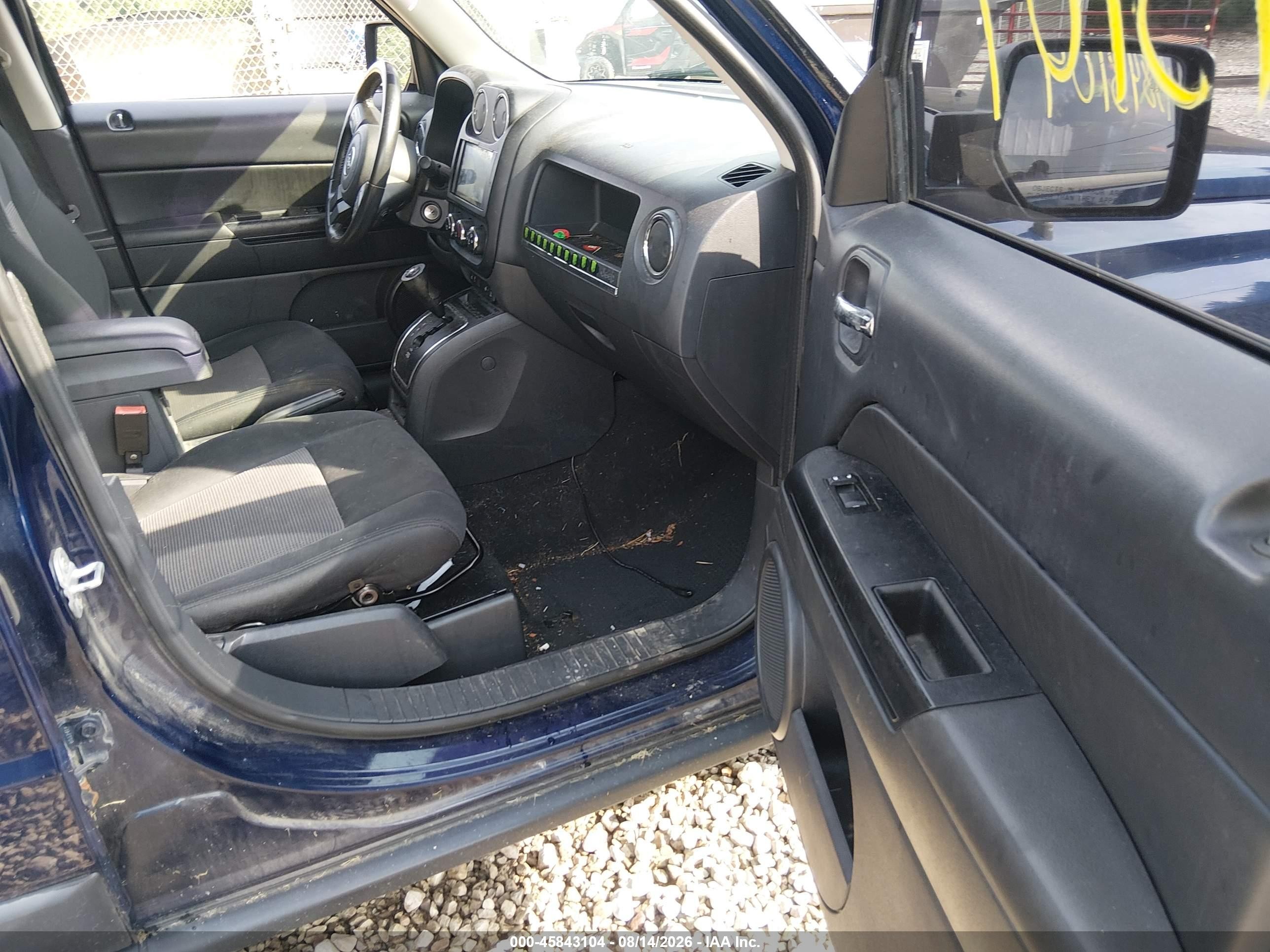 2012 Jeep Patriot Latitude Dark Blue vin: 1C4NJRFB3CD591535