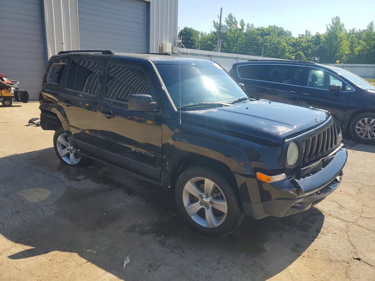 2012 Jeep Patriot Latitude Black vin: 1C4NJRFB3CD624789