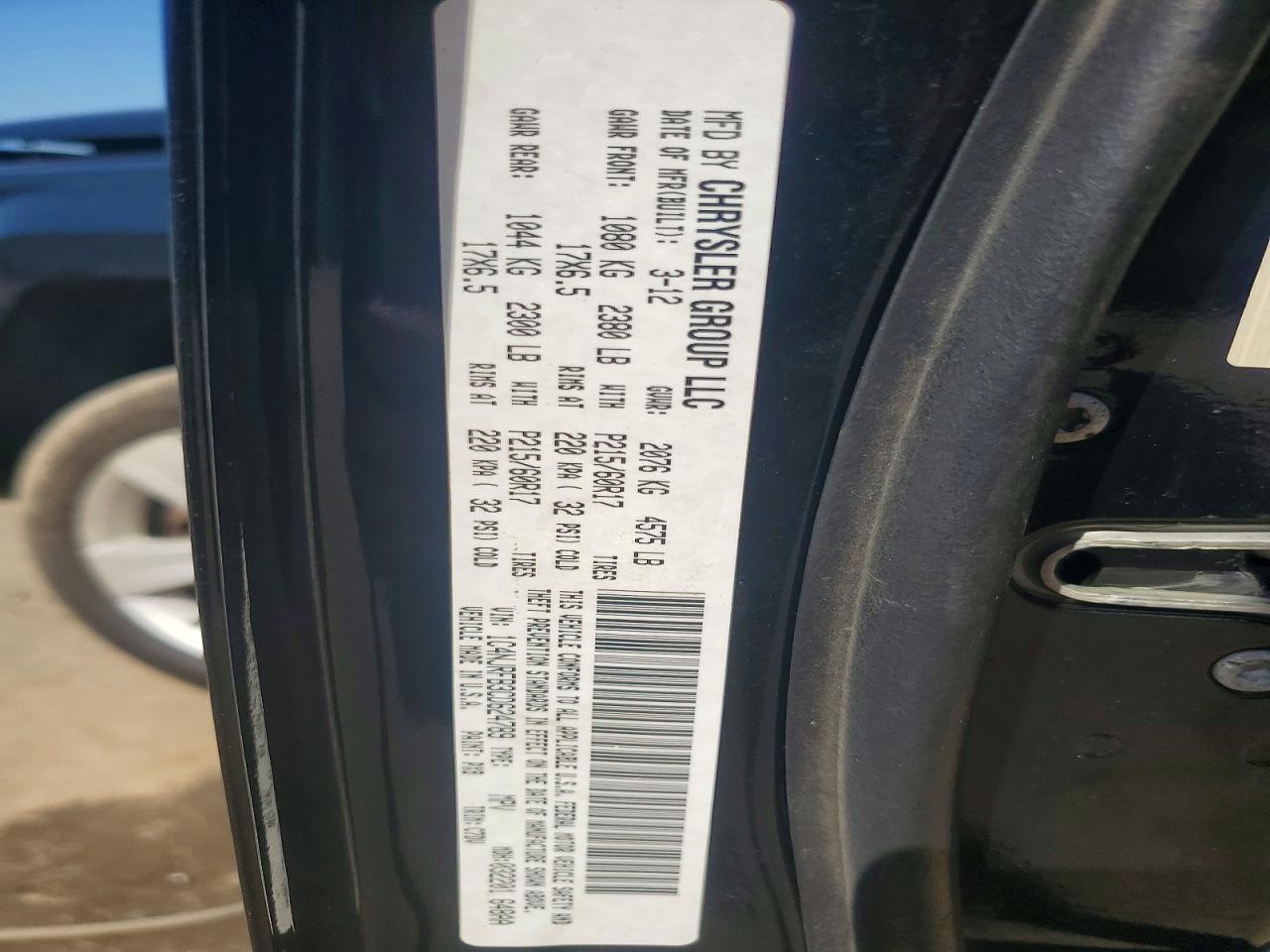 2012 Jeep Patriot Latitude Black vin: 1C4NJRFB3CD624789
