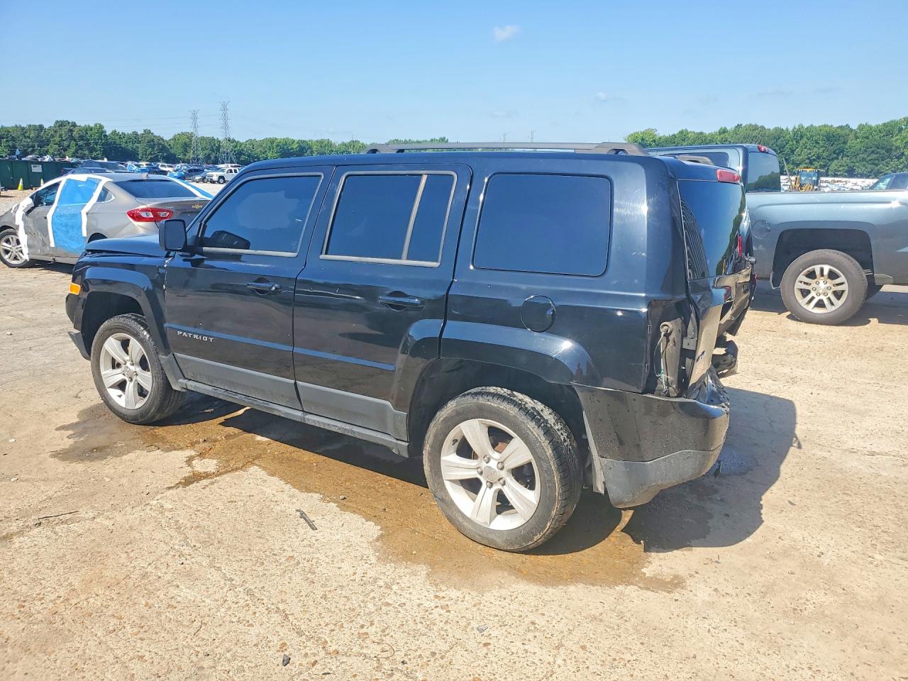 2012 Jeep Patriot Latitude Black vin: 1C4NJRFB3CD624789