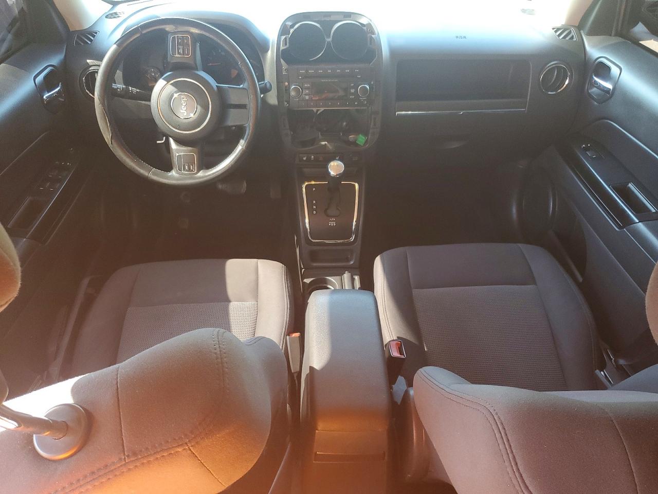 2012 Jeep Patriot Latitude Black vin: 1C4NJRFB3CD624789