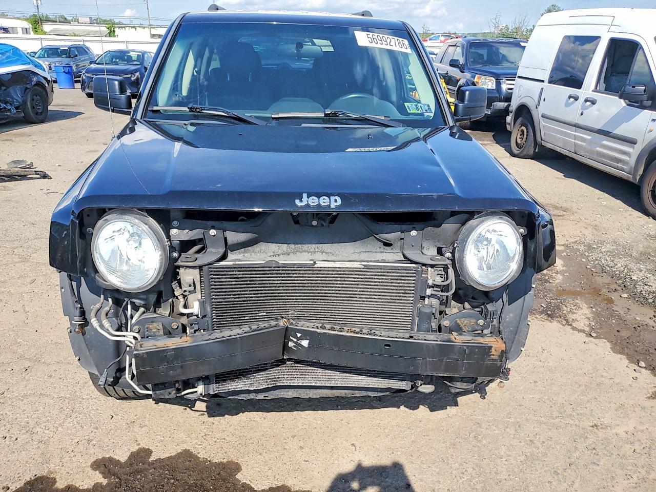 2014 Jeep Patriot Latitude Black vin: 1C4NJRFB3ED512299