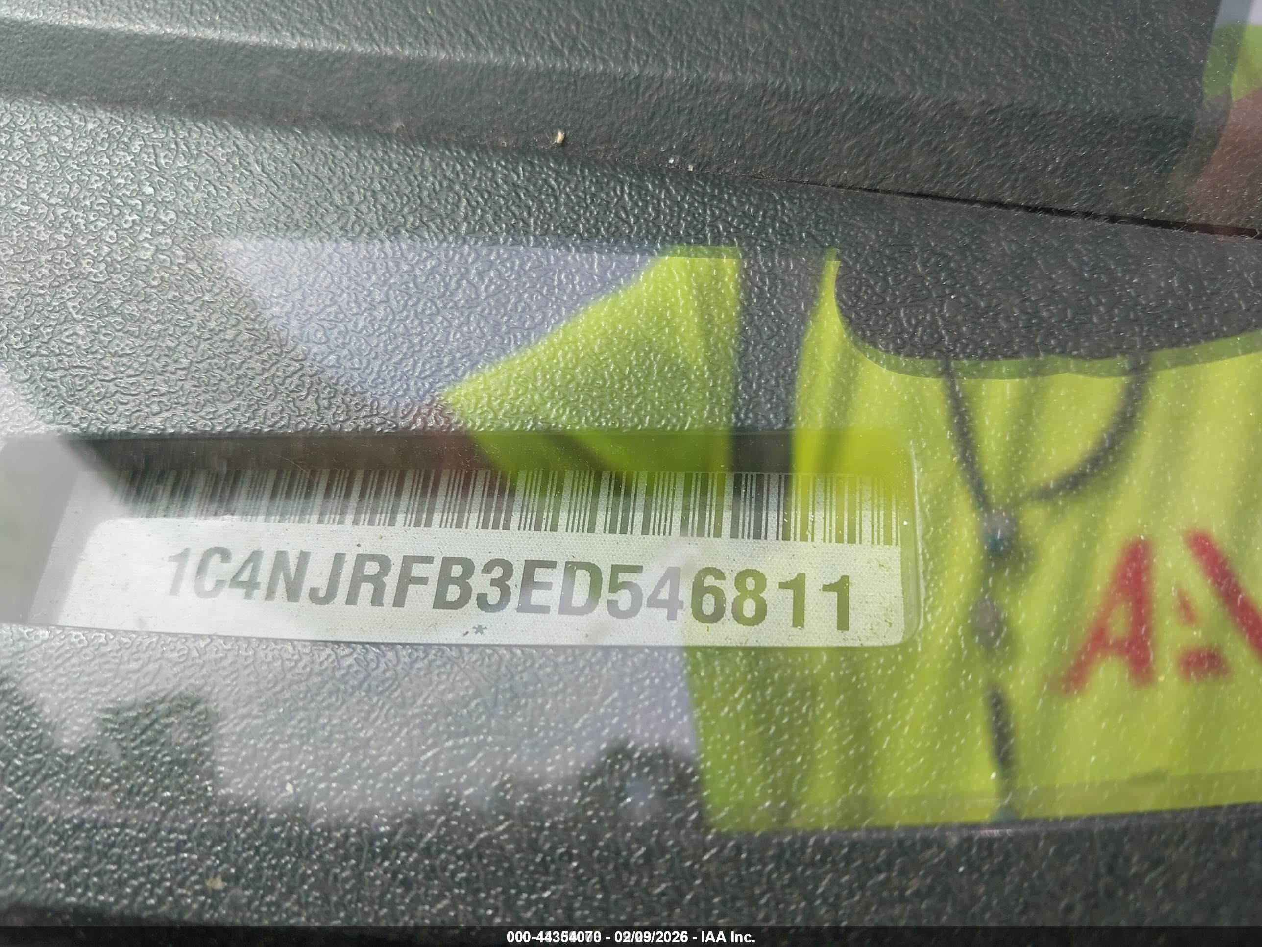 2014 Jeep Patriot Latitude Серый vin: 1C4NJRFB3ED546811