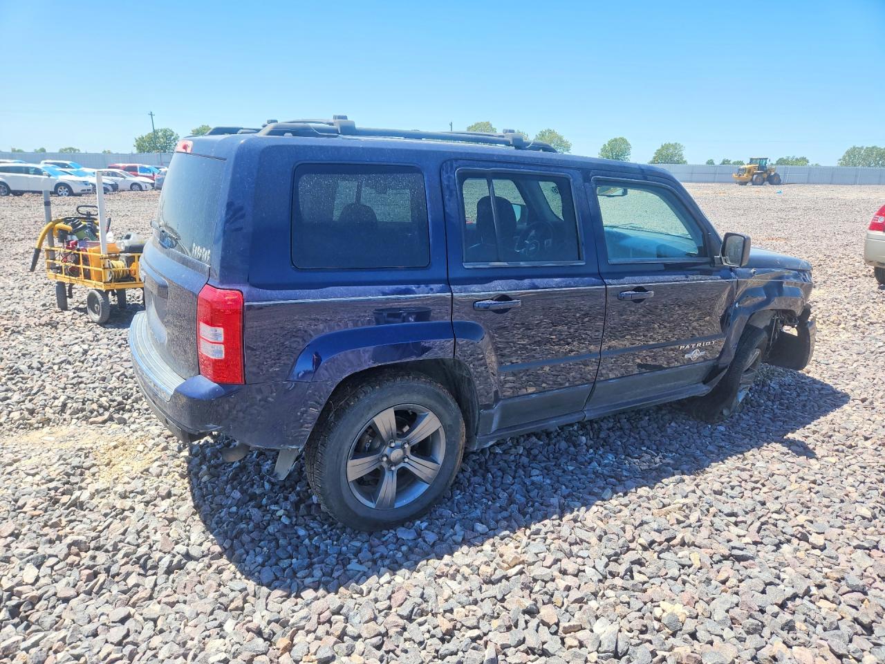 2014 Jeep Patriot Latitude Blue vin: 1C4NJRFB3ED607607