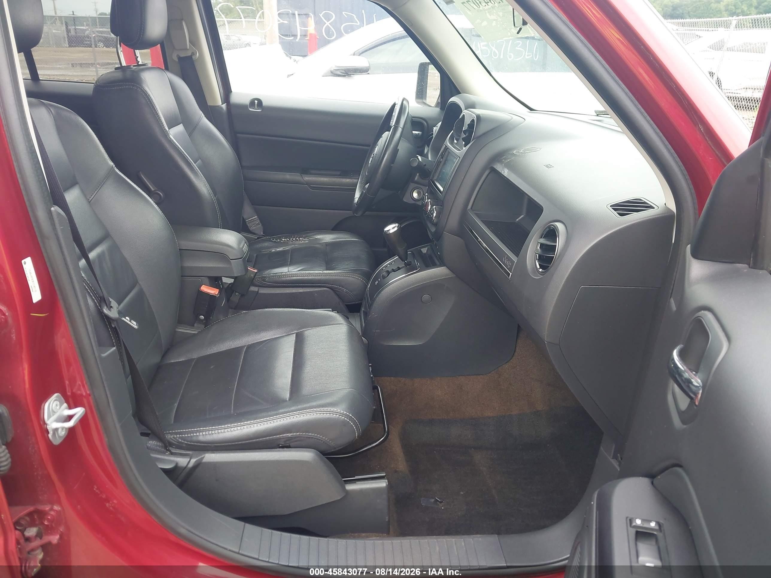 2015 Jeep Patriot High Altitude Edition Red vin: 1C4NJRFB3FD145115
