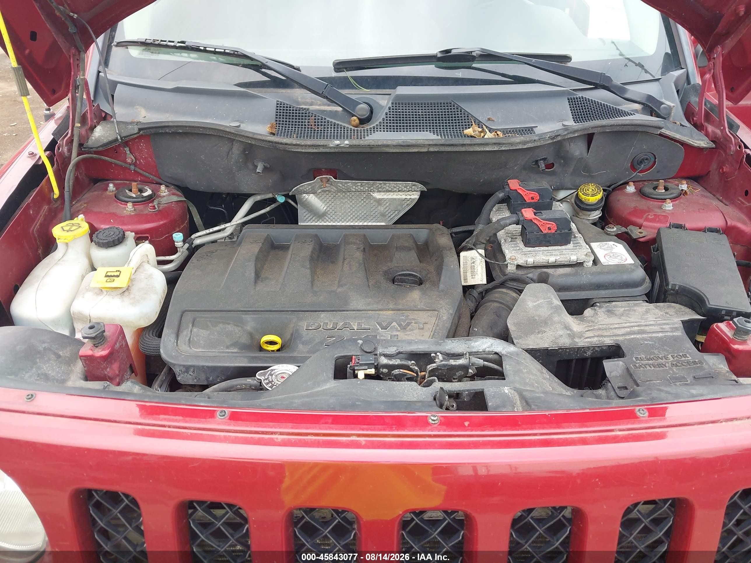 2015 Jeep Patriot High Altitude Edition Red vin: 1C4NJRFB3FD145115