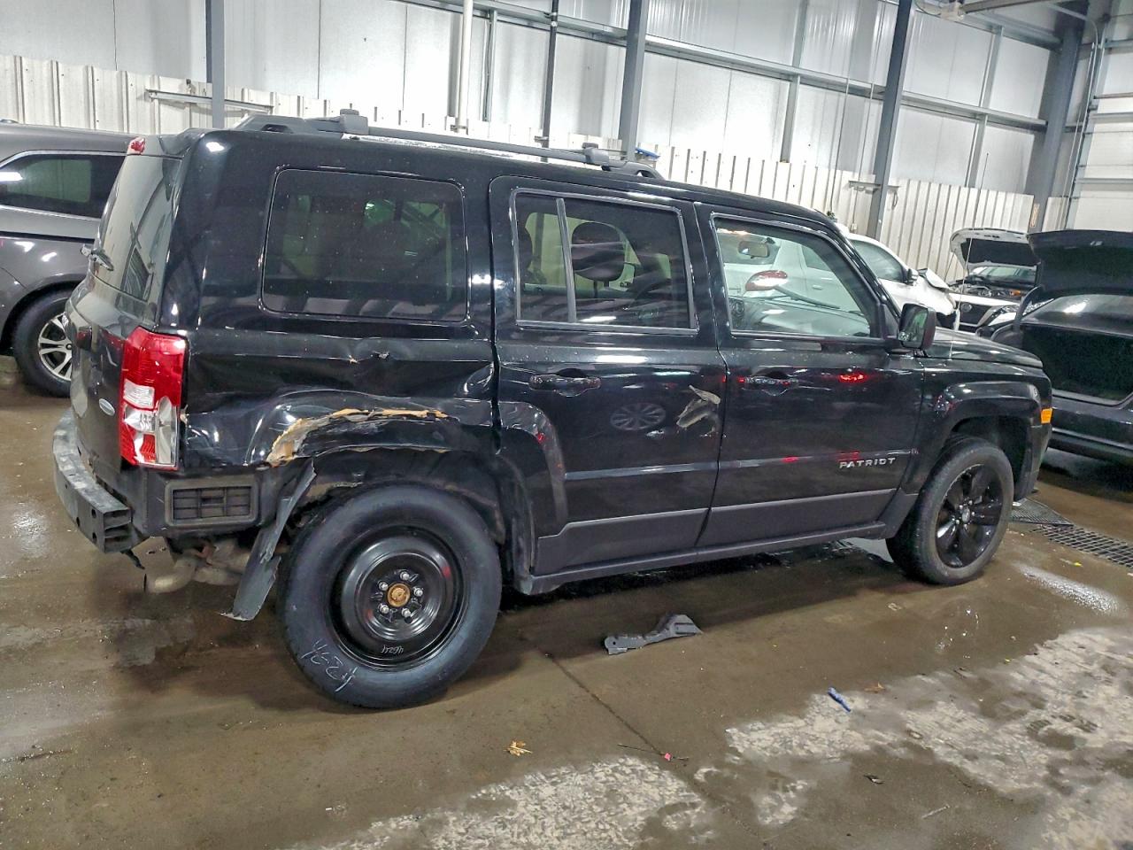 2015 Jeep Patriot Latitude Black vin: 1C4NJRFB3FD188739