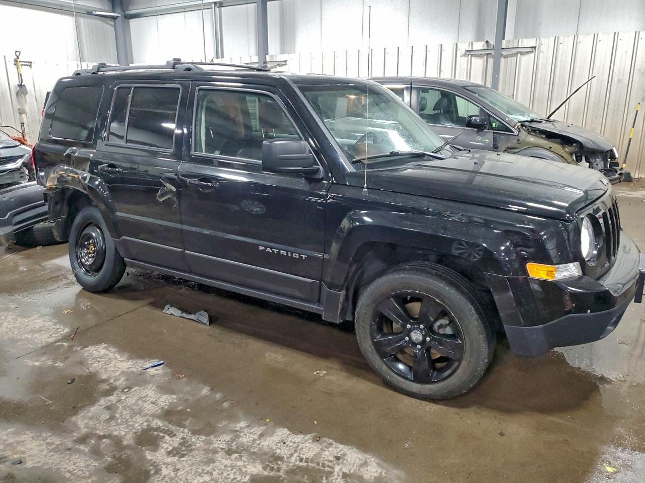 2015 Jeep Patriot Latitude Black vin: 1C4NJRFB3FD188739