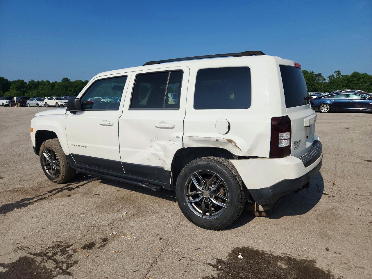 2015 Jeep Patriot Latitude White vin: 1C4NJRFB3FD272236