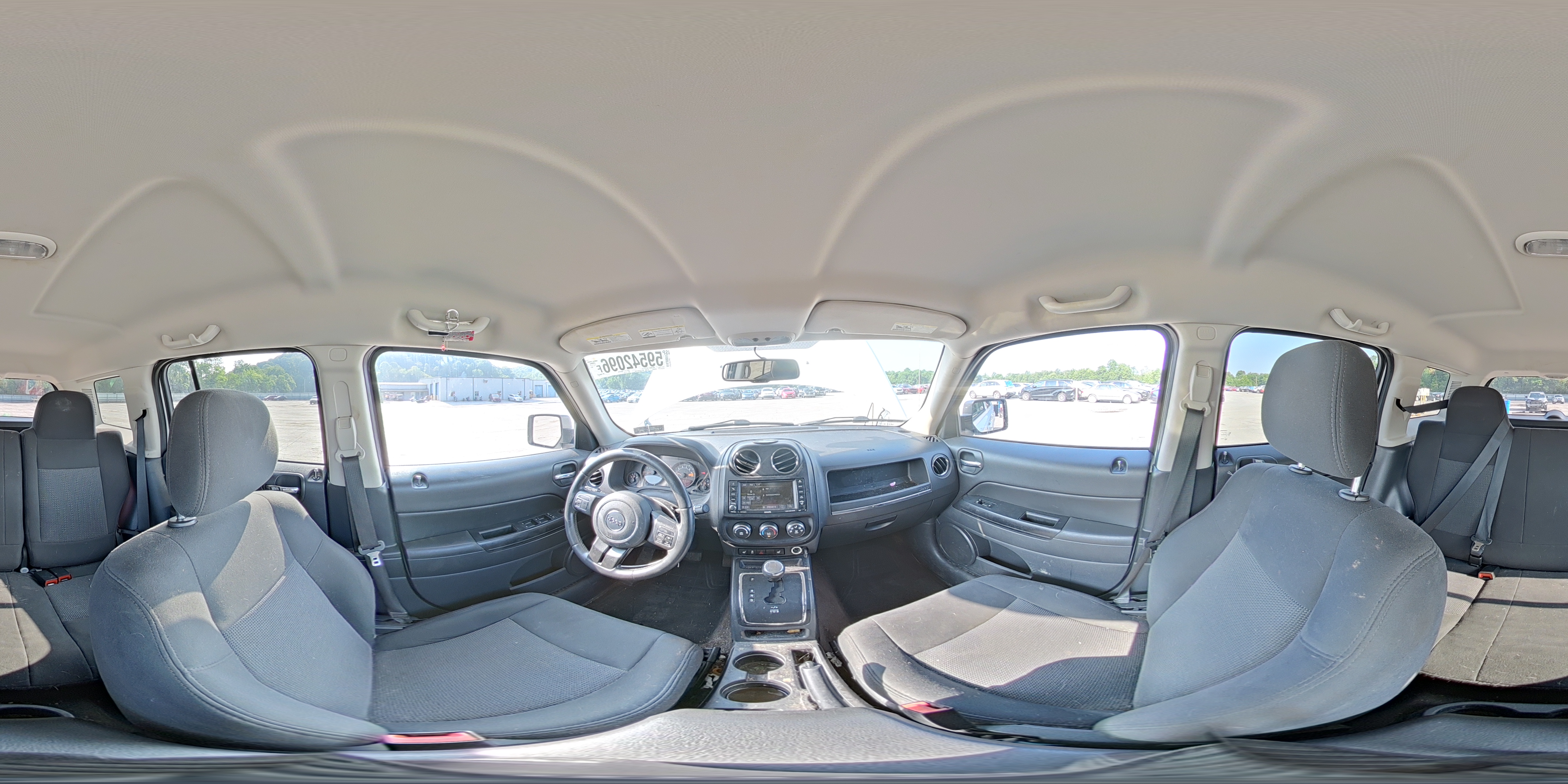 2015 Jeep Patriot Latitude White vin: 1C4NJRFB3FD272236