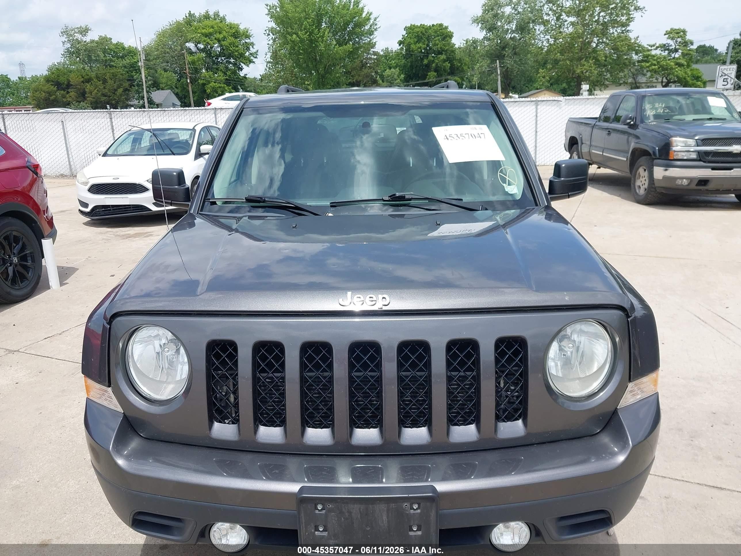 2015 Jeep Patriot High Altitude Edition Gray vin: 1C4NJRFB3FD303131
