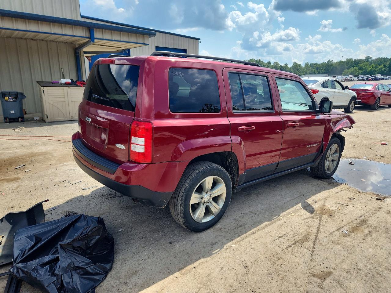 2012 Jeep Patriot Latitude Burgundy vin: 1C4NJRFB4CD525074