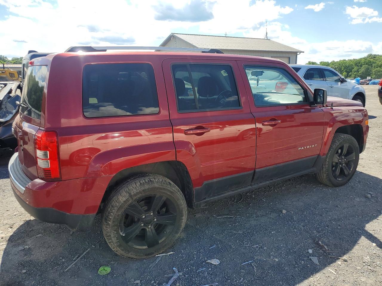 2012 Jeep Patriot Latitude Burgundy vin: 1C4NJRFB4CD689876