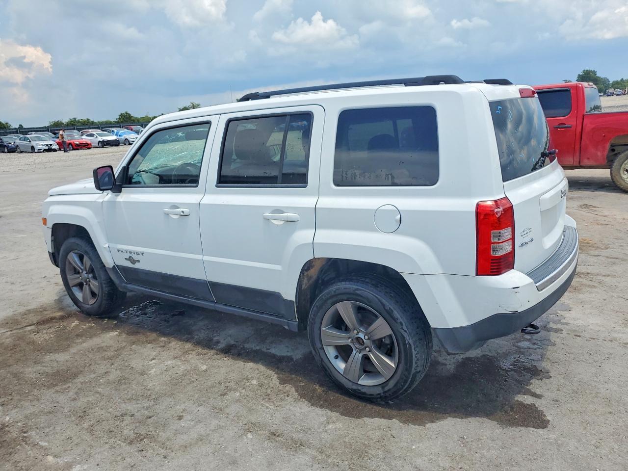 2014 Jeep Patriot Latitude Белый vin: 1C4NJRFB4ED670845