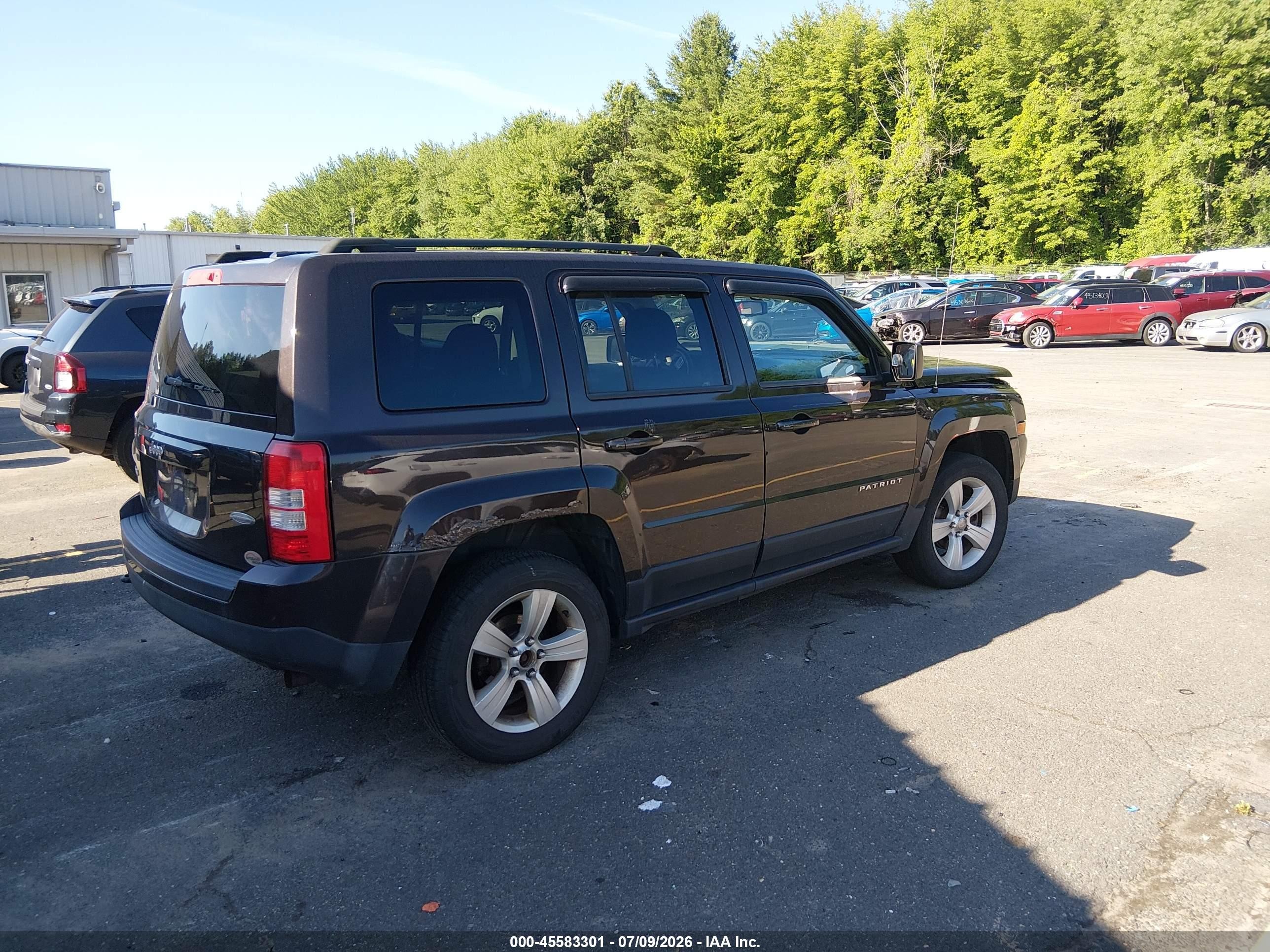 2014 Jeep Patriot Latitude Purple vin: 1C4NJRFB4ED693672