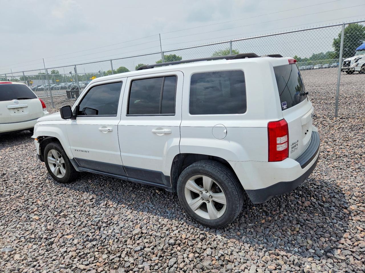 2014 Jeep Patriot Latitude White vin: 1C4NJRFB4ED810344