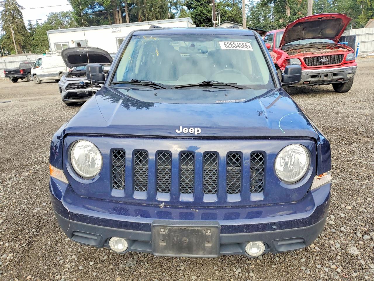 2015 Jeep Patriot Latitude Blue vin: 1C4NJRFB4FD143082
