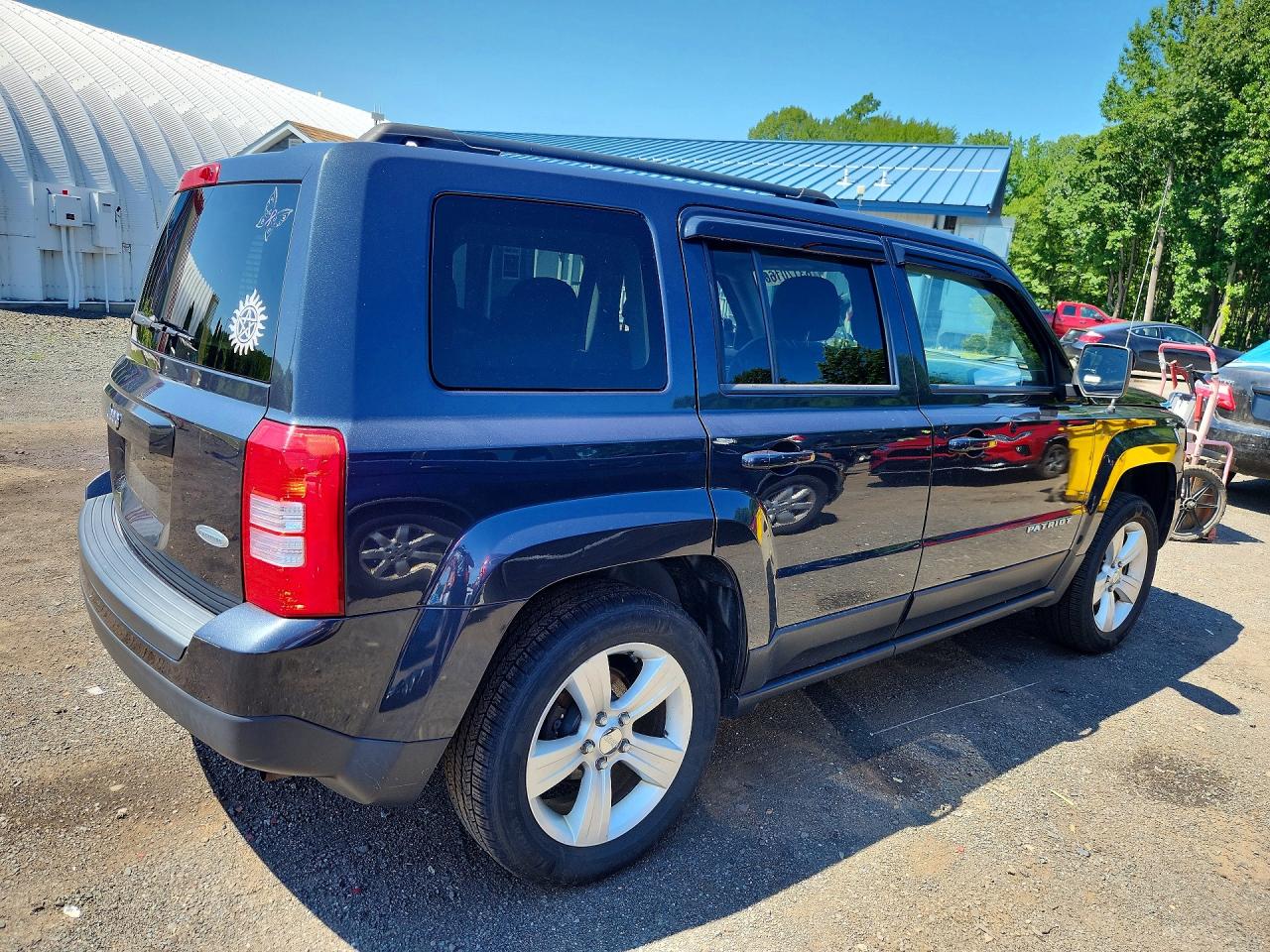 2015 Jeep Patriot Latitude Серый vin: 1C4NJRFB4FD216225