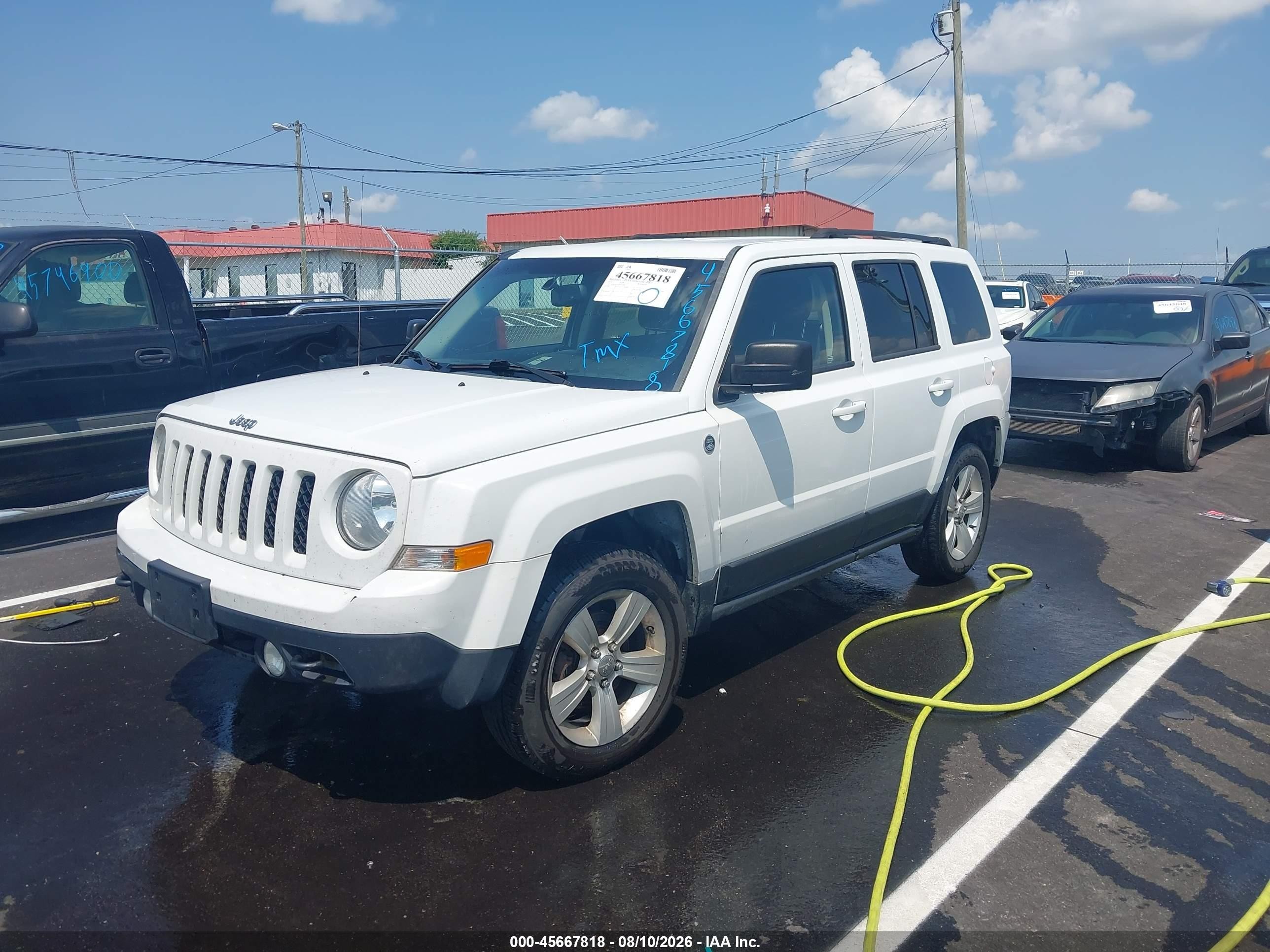 2015 Jeep Patriot Latitude White vin: 1C4NJRFB4FD365198