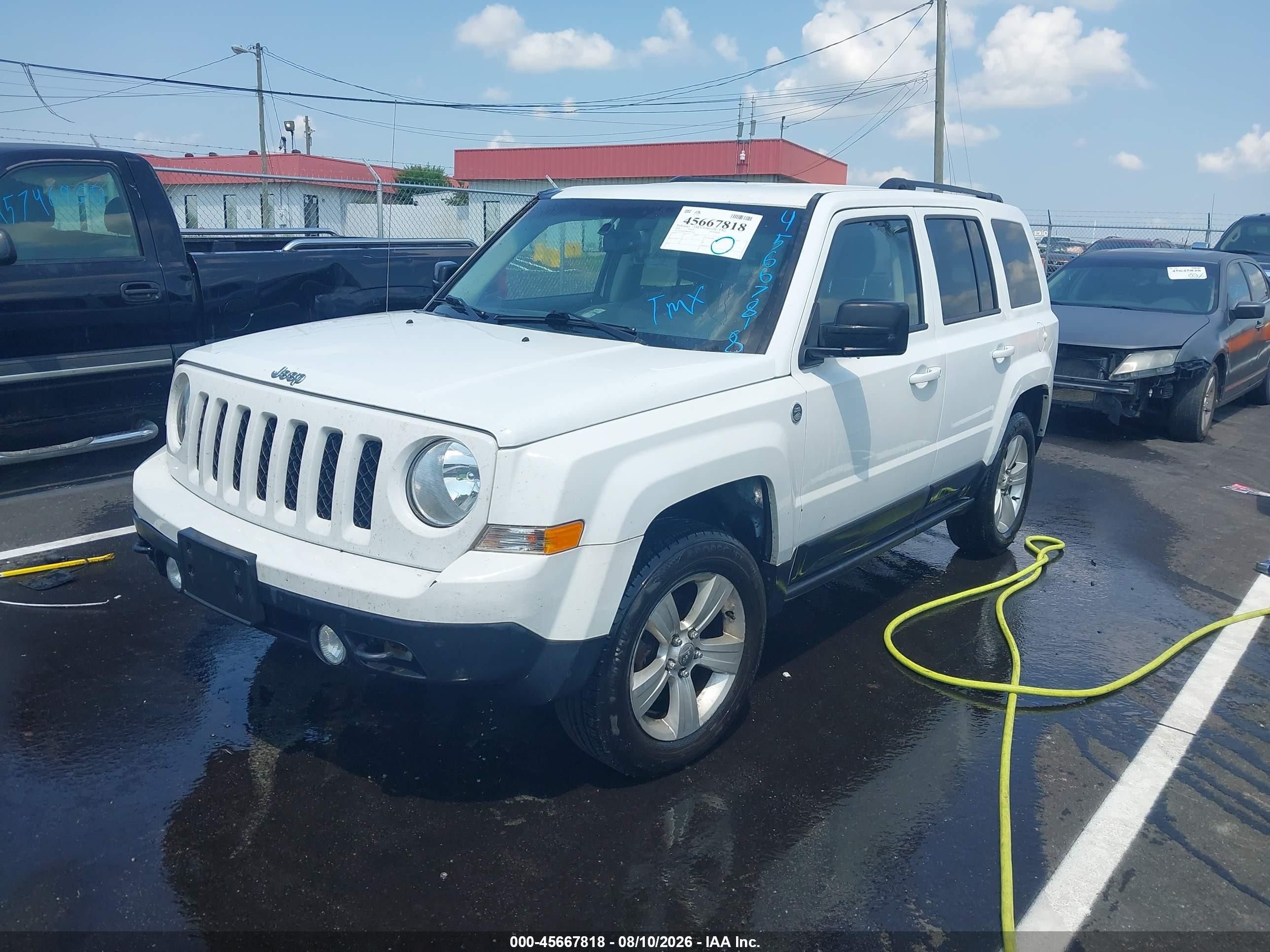 2015 Jeep Patriot Latitude White vin: 1C4NJRFB4FD365198