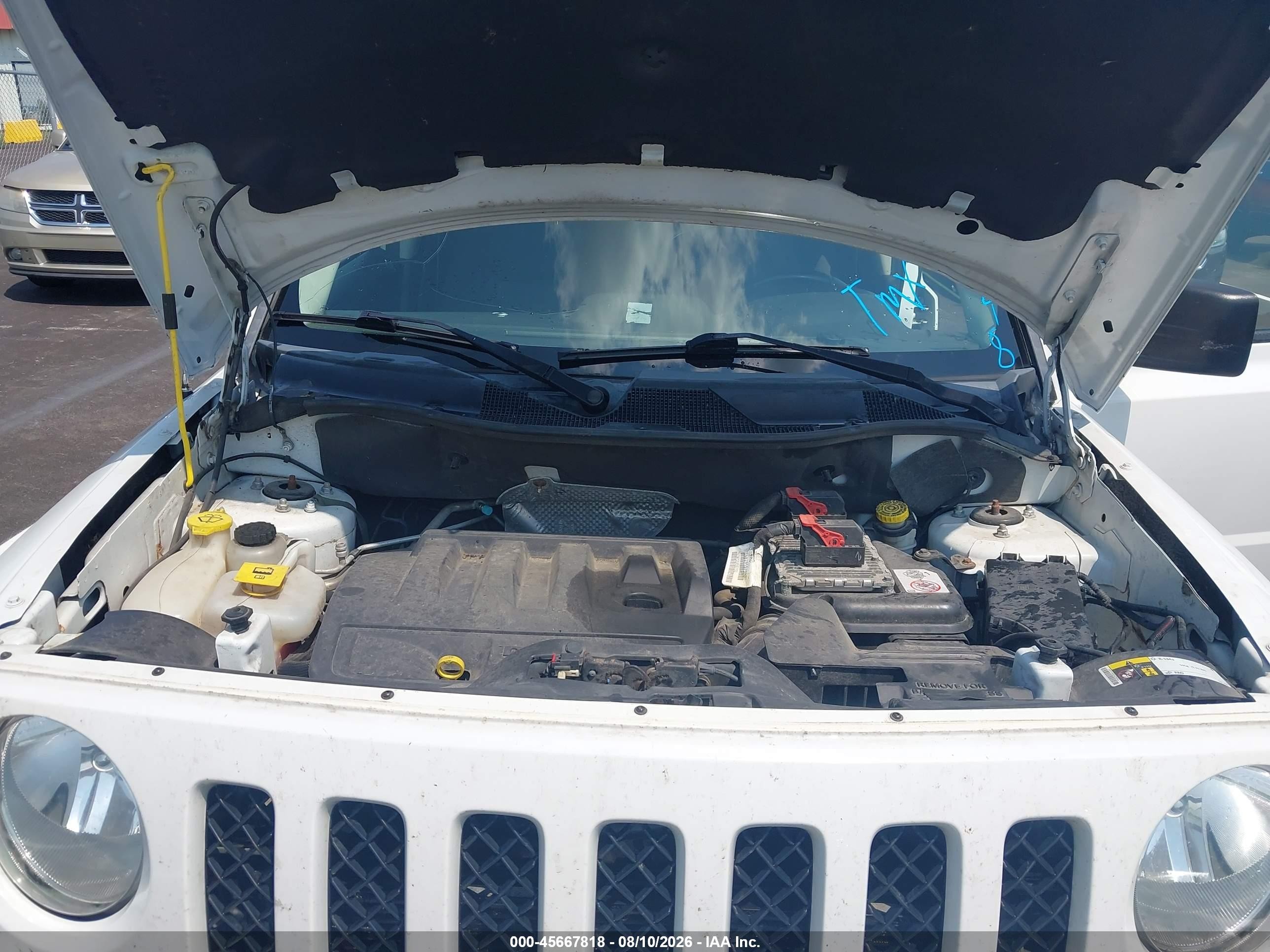 2015 Jeep Patriot Latitude White vin: 1C4NJRFB4FD365198