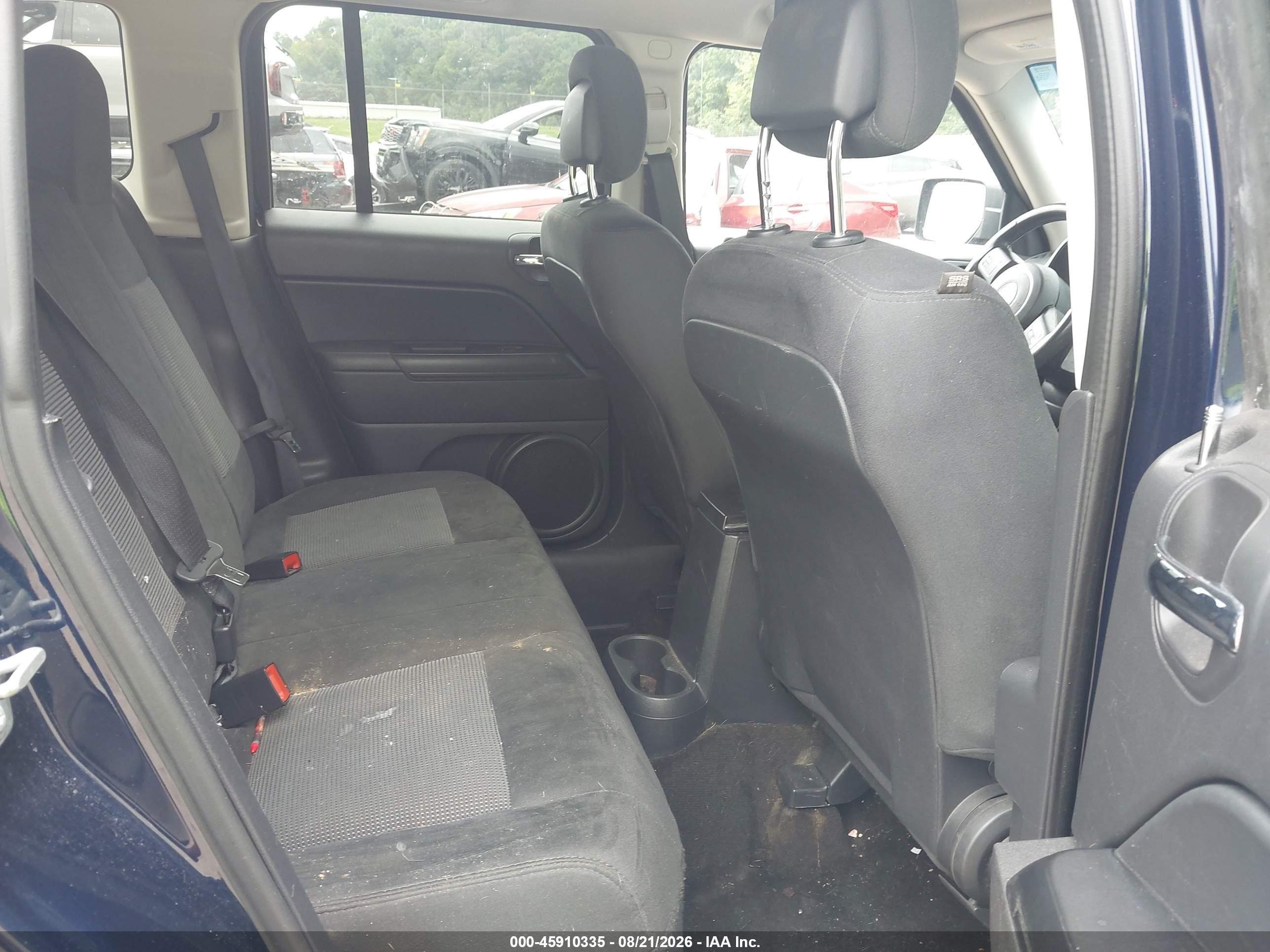 2015 Jeep Patriot Latitude Синий vin: 1C4NJRFB4FD412973