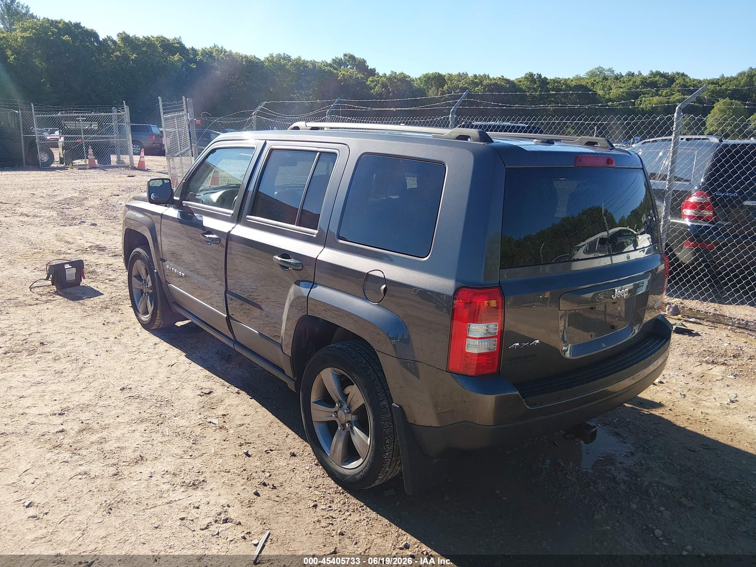 2015 Jeep Patriot High Altitude Edition Black vin: 1C4NJRFB4FD437999