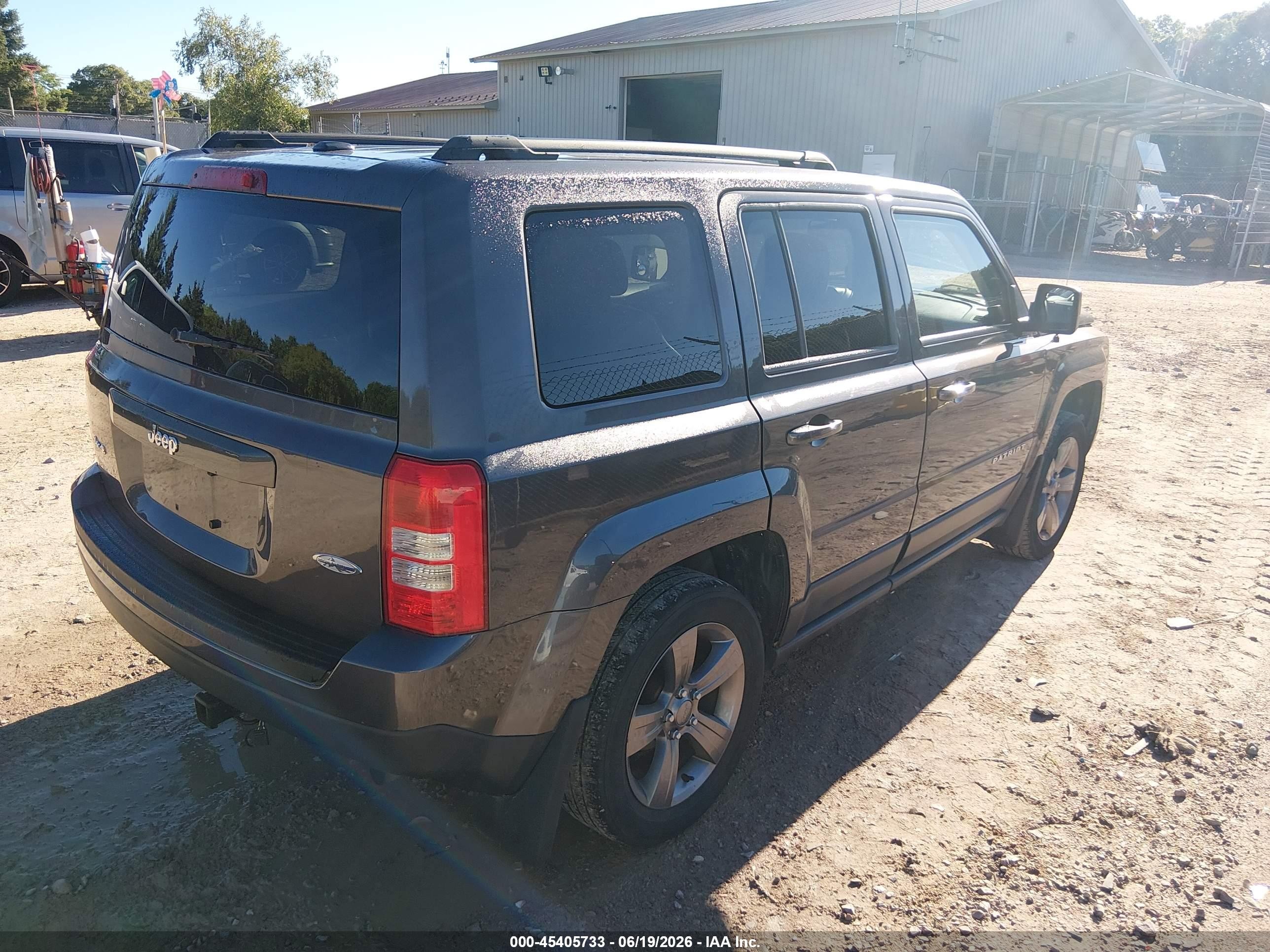 2015 Jeep Patriot High Altitude Edition Black vin: 1C4NJRFB4FD437999