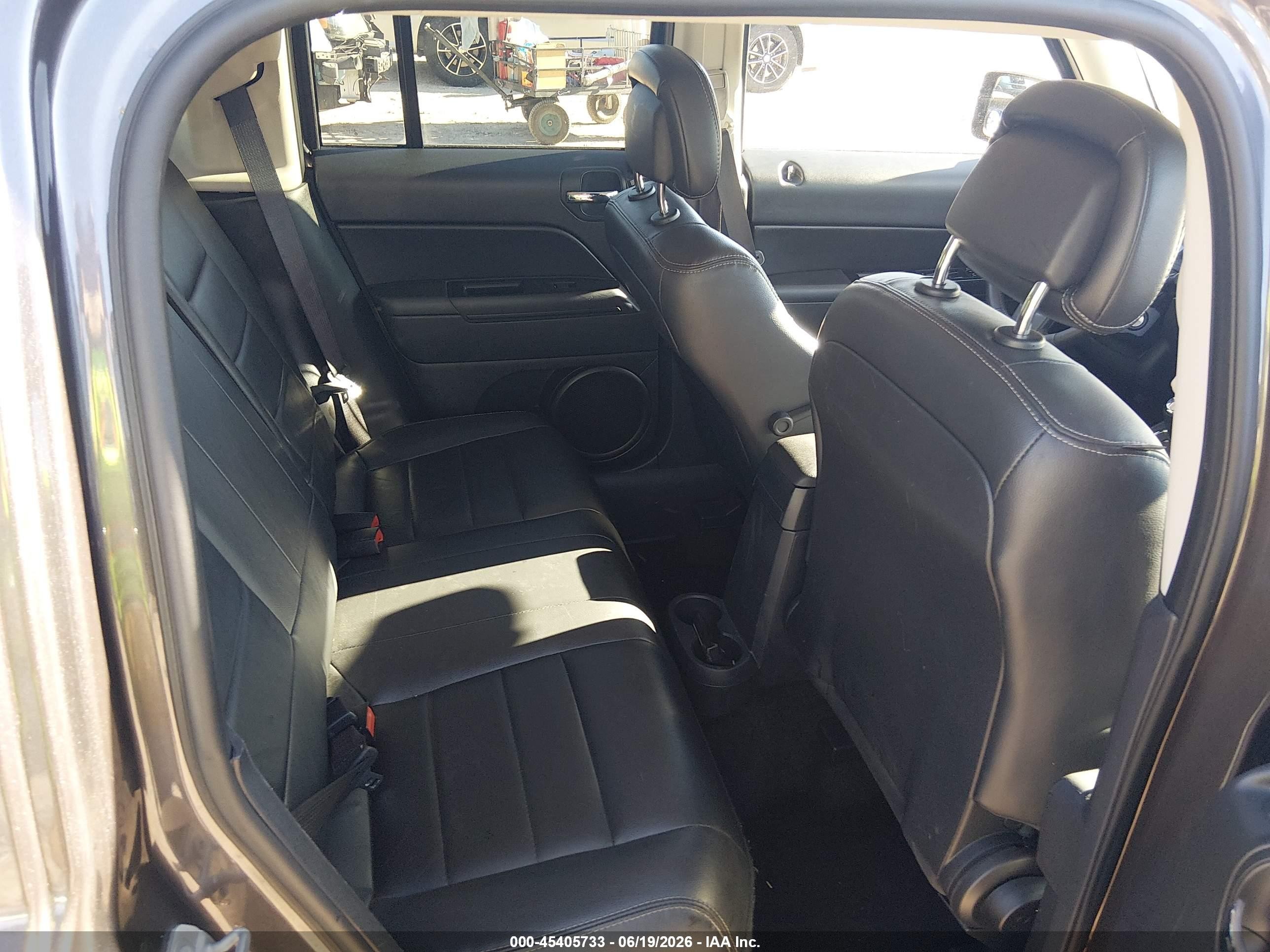 2015 Jeep Patriot High Altitude Edition Black vin: 1C4NJRFB4FD437999