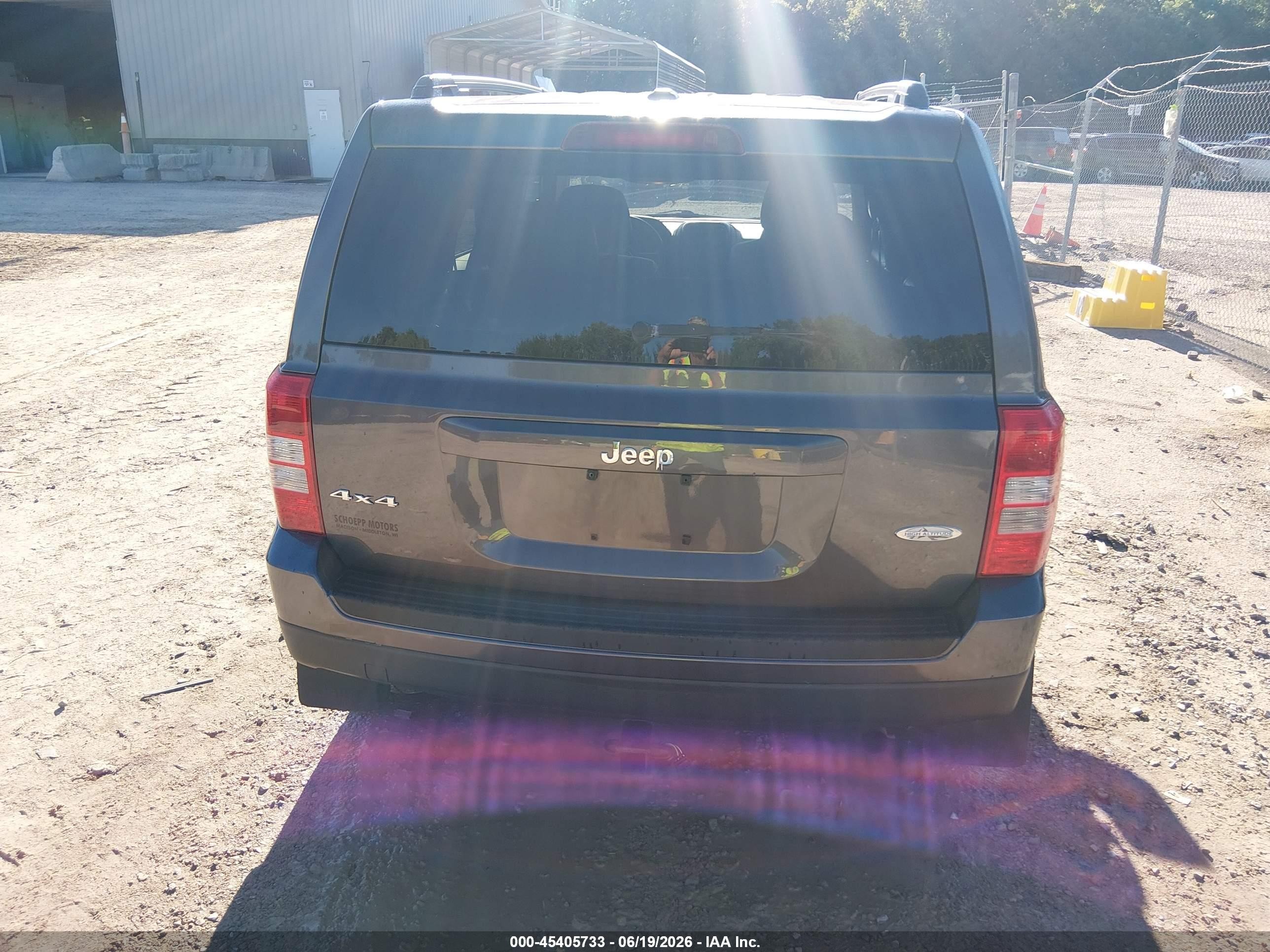 2015 Jeep Patriot High Altitude Edition Black vin: 1C4NJRFB4FD437999