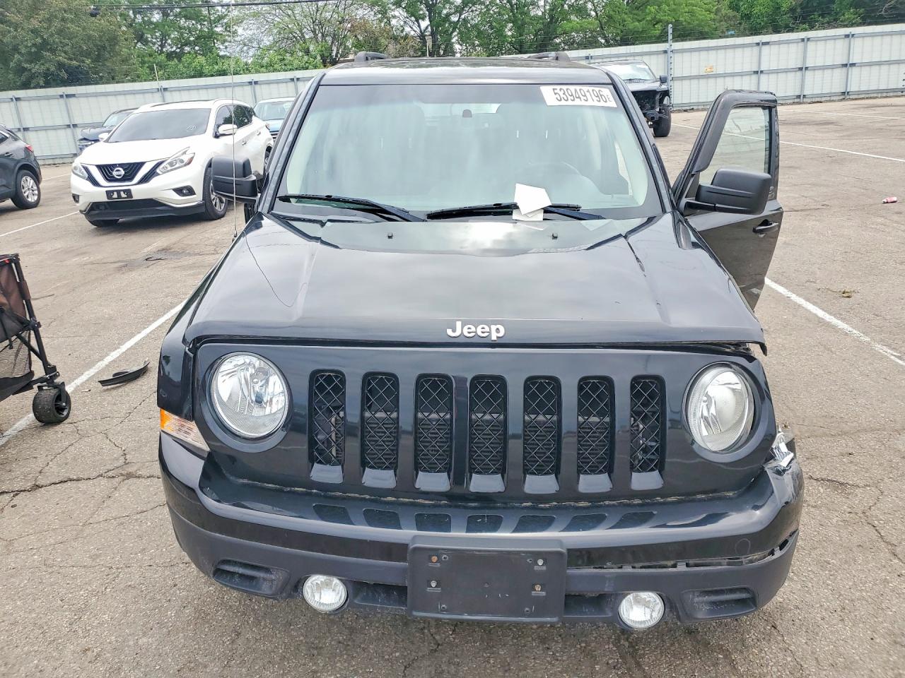 2015 Jeep Patriot Latitude Черный vin: 1C4NJRFB4FD439767