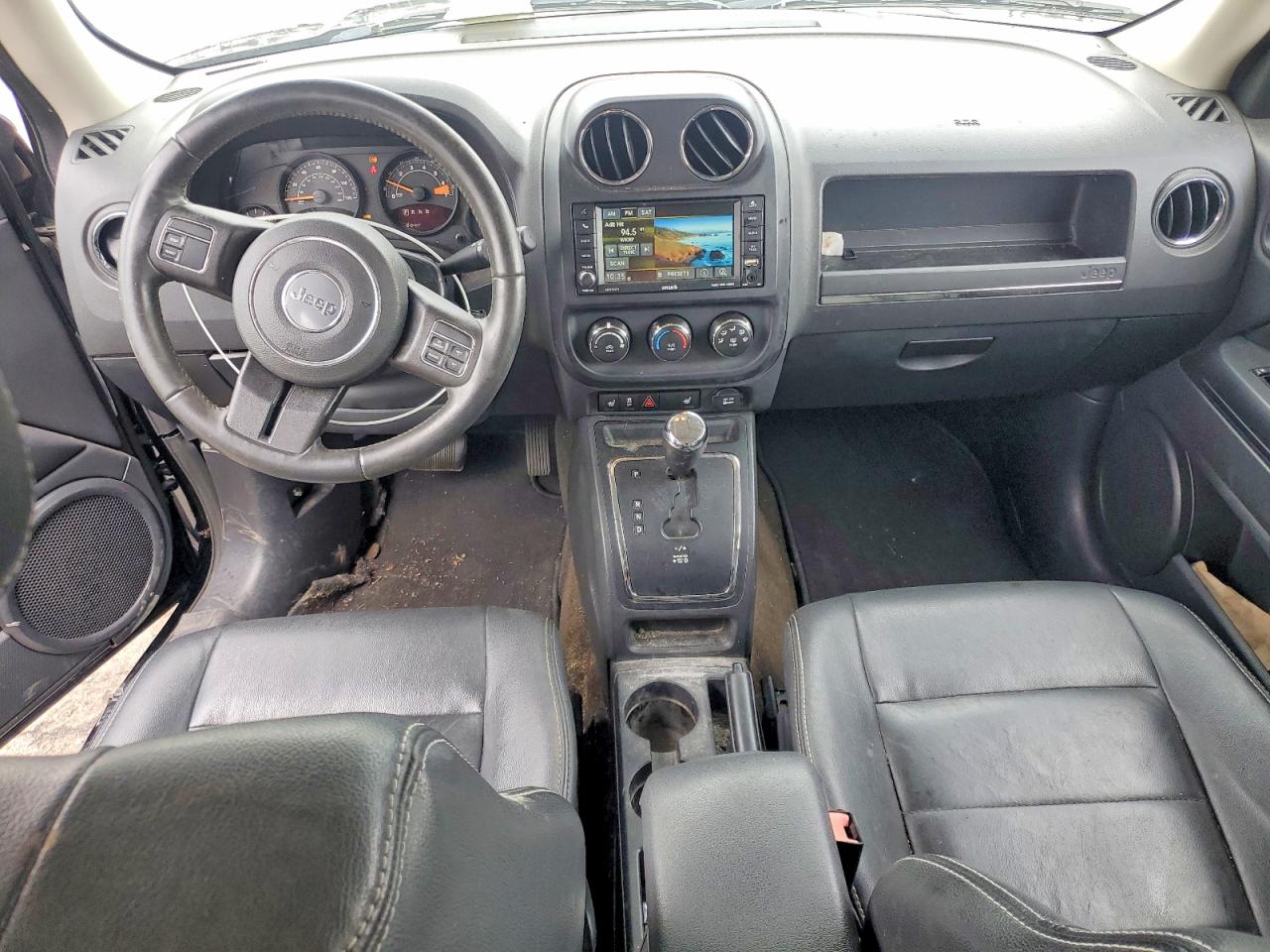 2015 Jeep Patriot Latitude Черный vin: 1C4NJRFB4FD439767