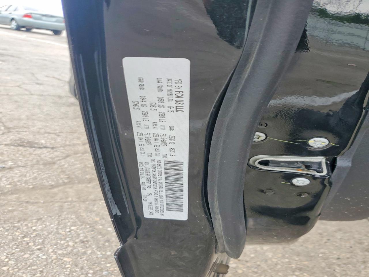 2015 Jeep Patriot Latitude Черный vin: 1C4NJRFB4FD439767