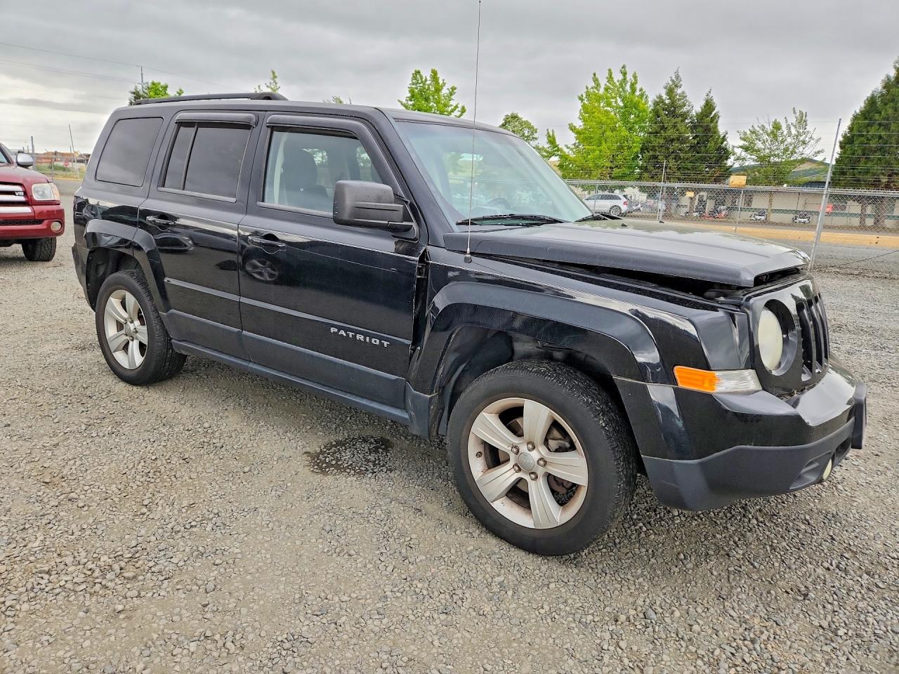 2012 Jeep Patriot Latitude Черный vin: 1C4NJRFB5CD577653