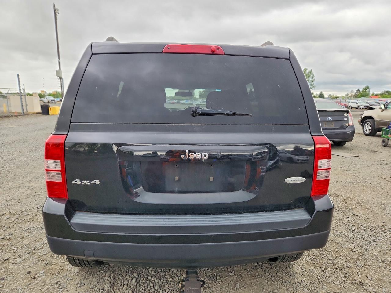 2012 Jeep Patriot Latitude Черный vin: 1C4NJRFB5CD577653