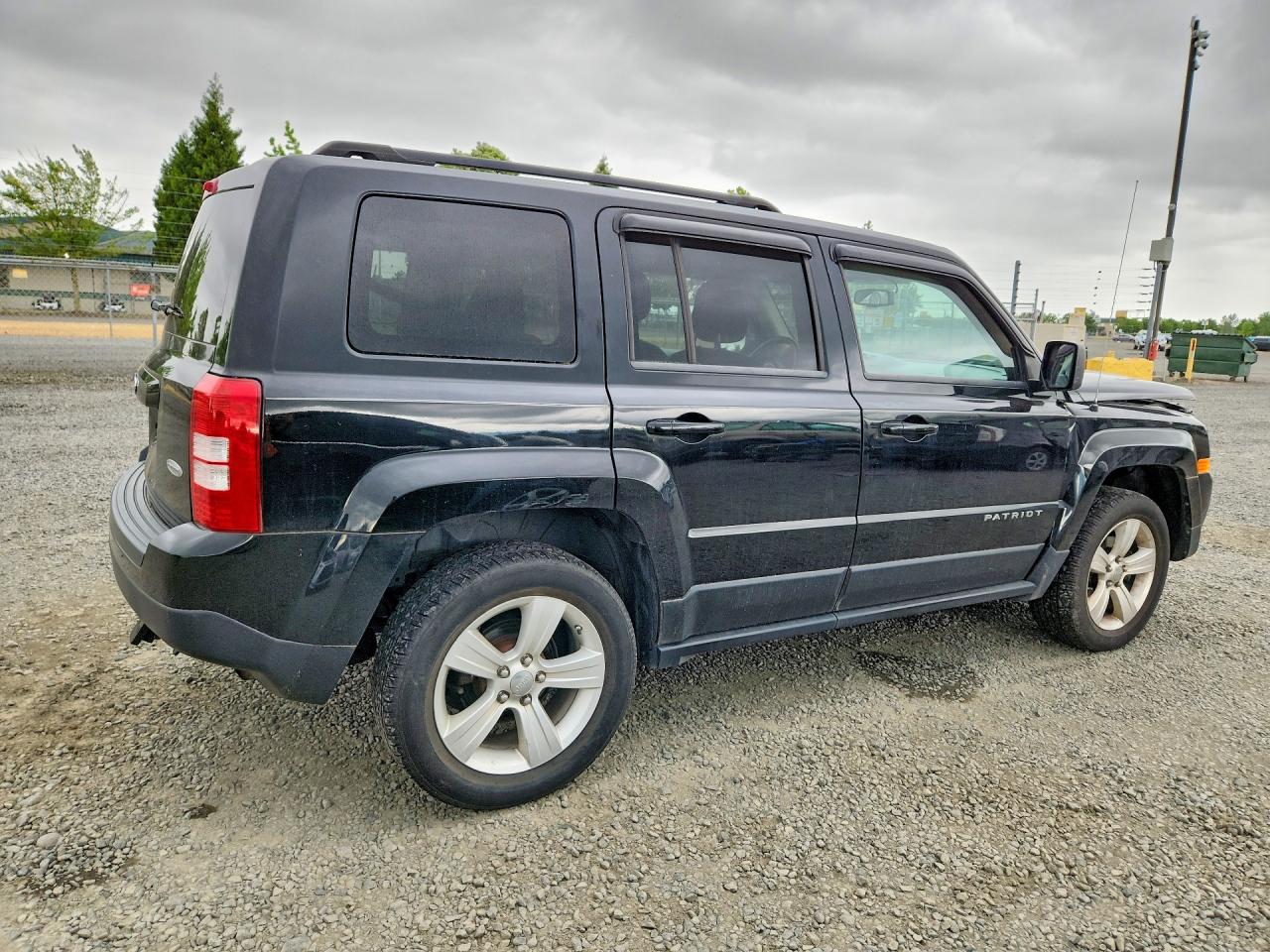 2012 Jeep Patriot Latitude Черный vin: 1C4NJRFB5CD577653