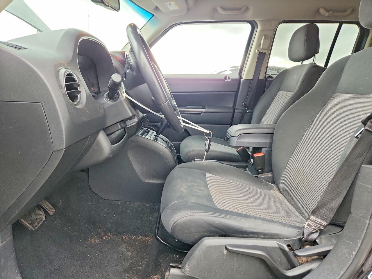 2012 Jeep Patriot Latitude Черный vin: 1C4NJRFB5CD577653