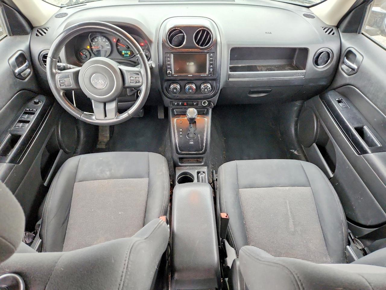 2012 Jeep Patriot Latitude Черный vin: 1C4NJRFB5CD577653