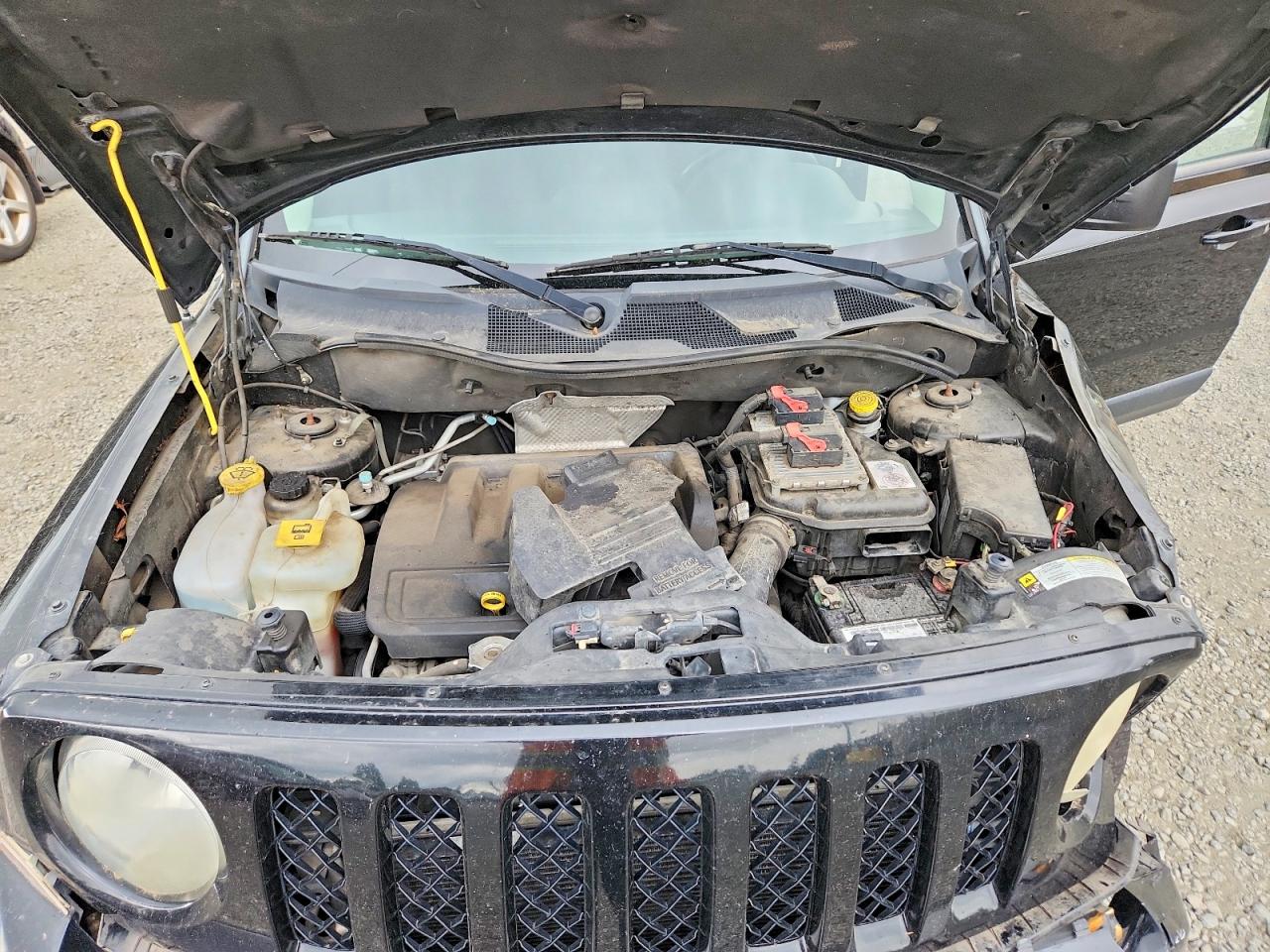 2012 Jeep Patriot Latitude Черный vin: 1C4NJRFB5CD577653
