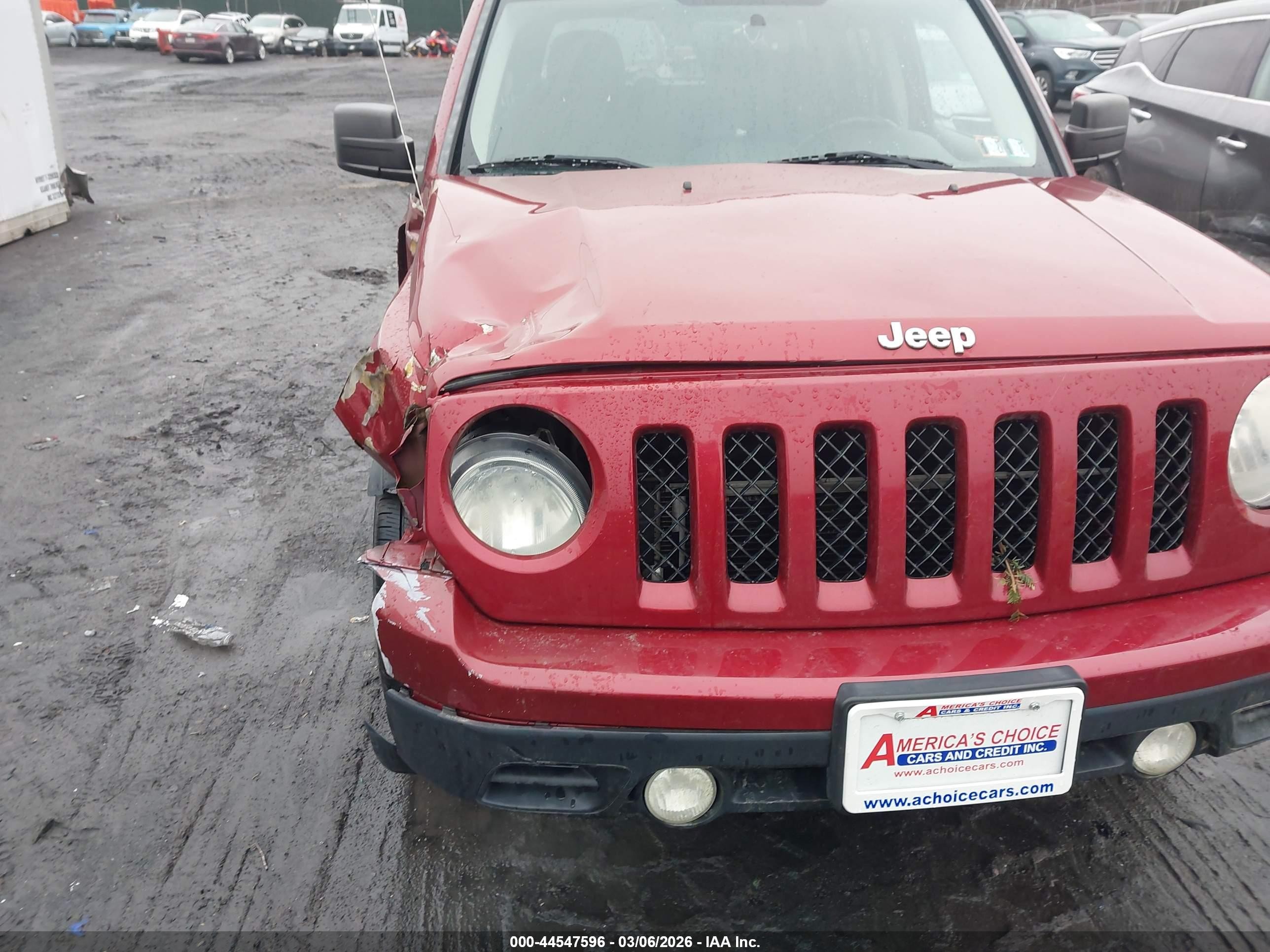 2012 Jeep Patriot Latitude Burgundy vin: 1C4NJRFB5CD600056